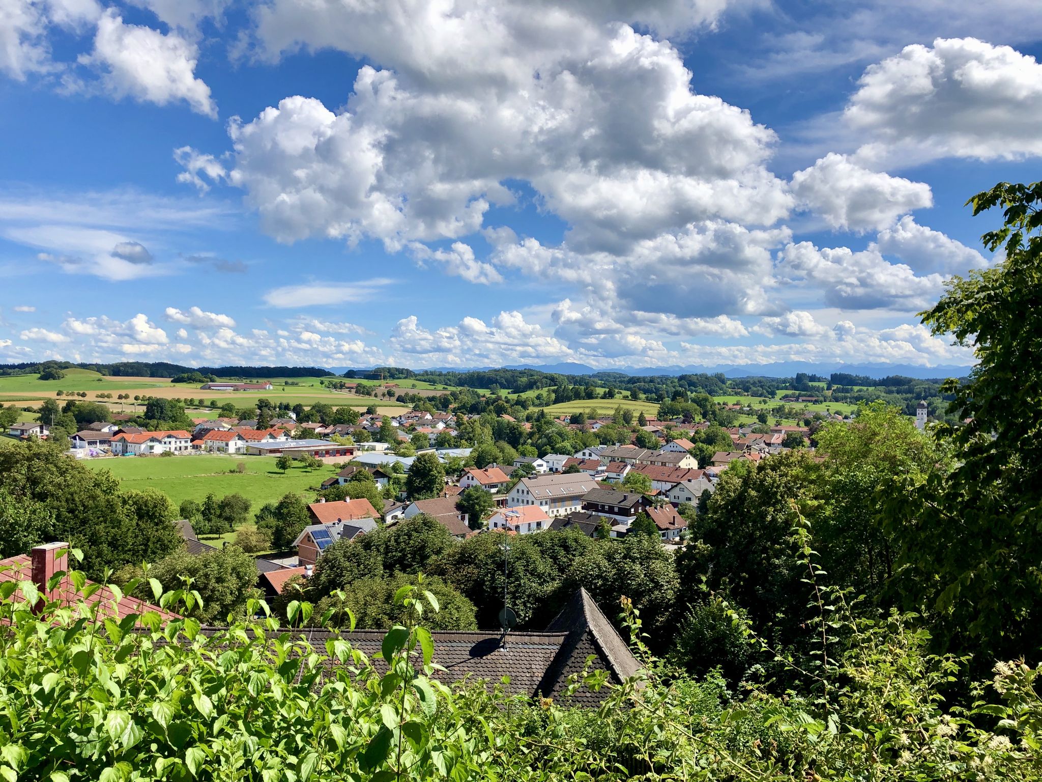 Alpenblick von Andechs