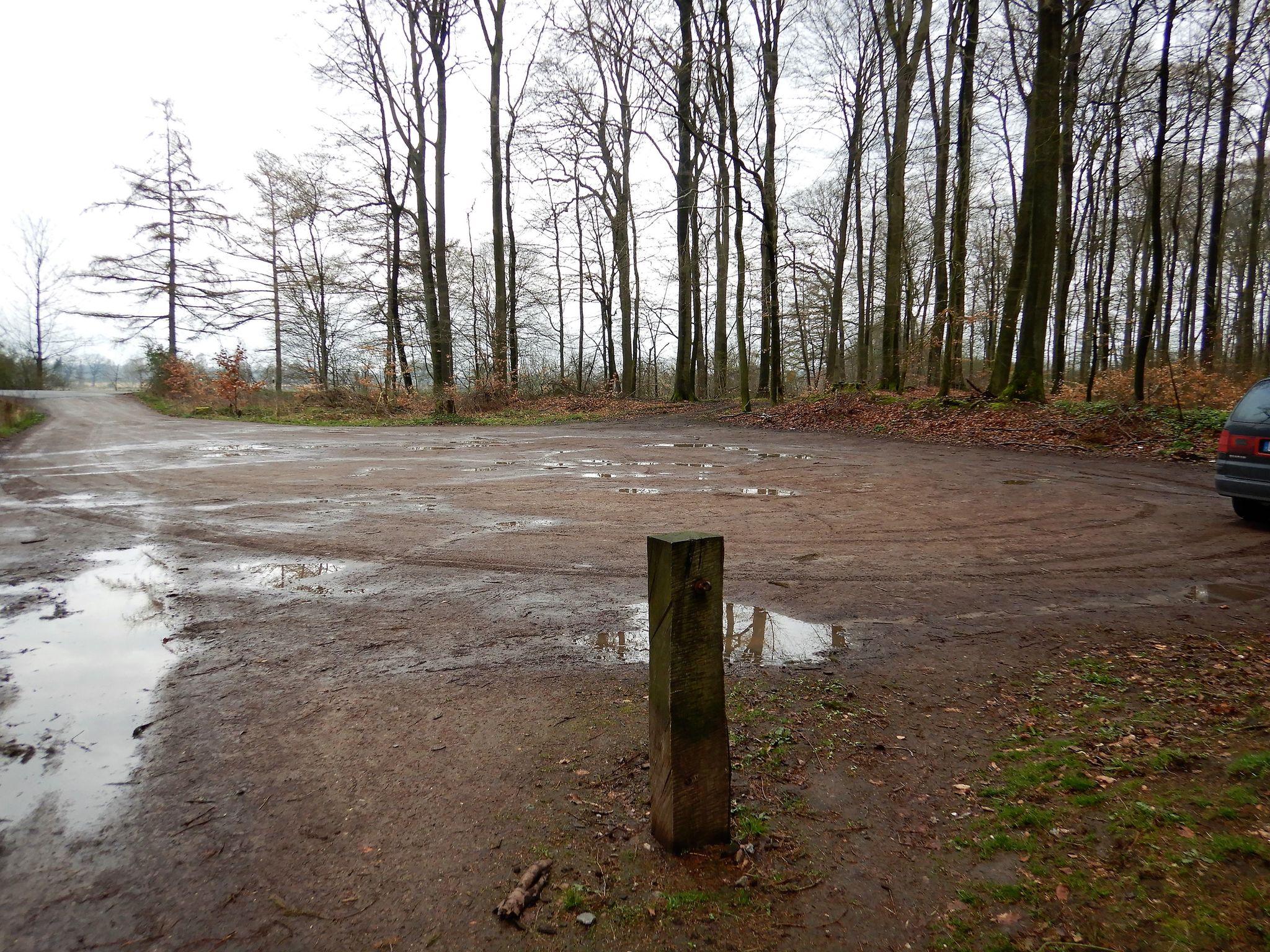 Noch ein Wanderparkplatz - nur wenige Meter neben unserem
