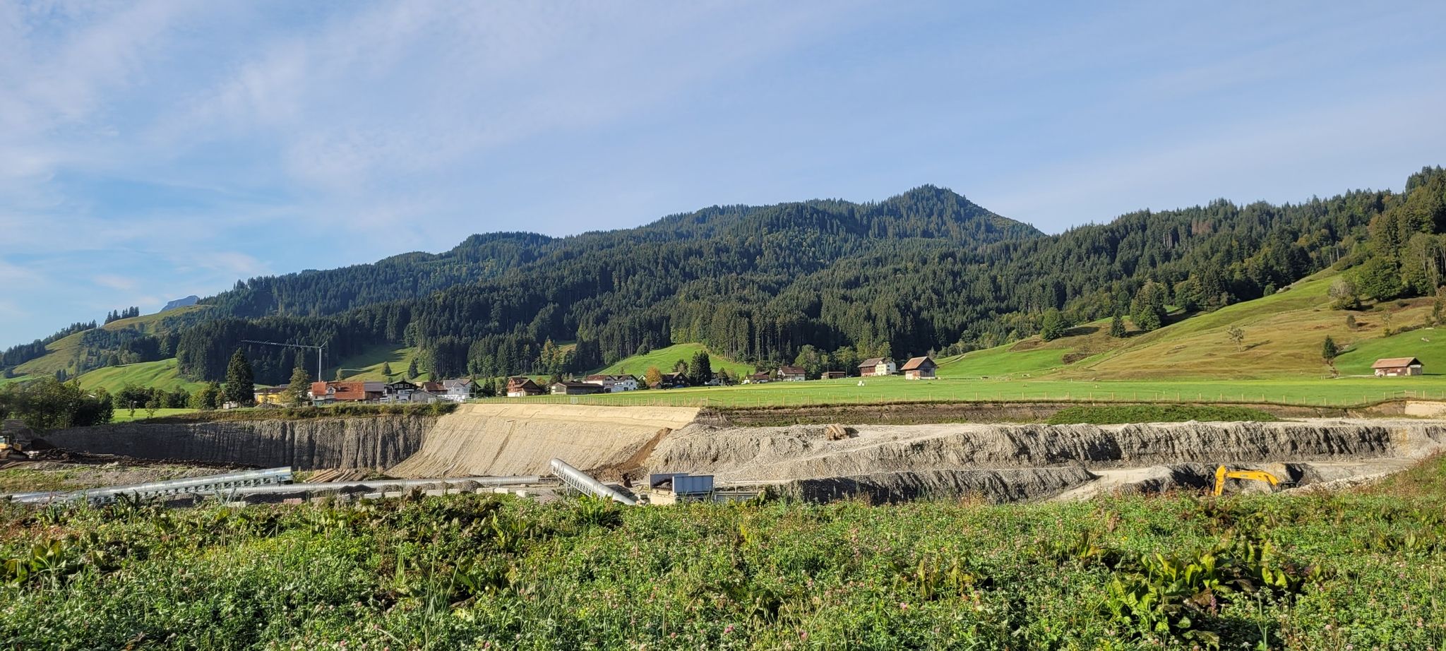 Kiesabbau bei Trachlsau