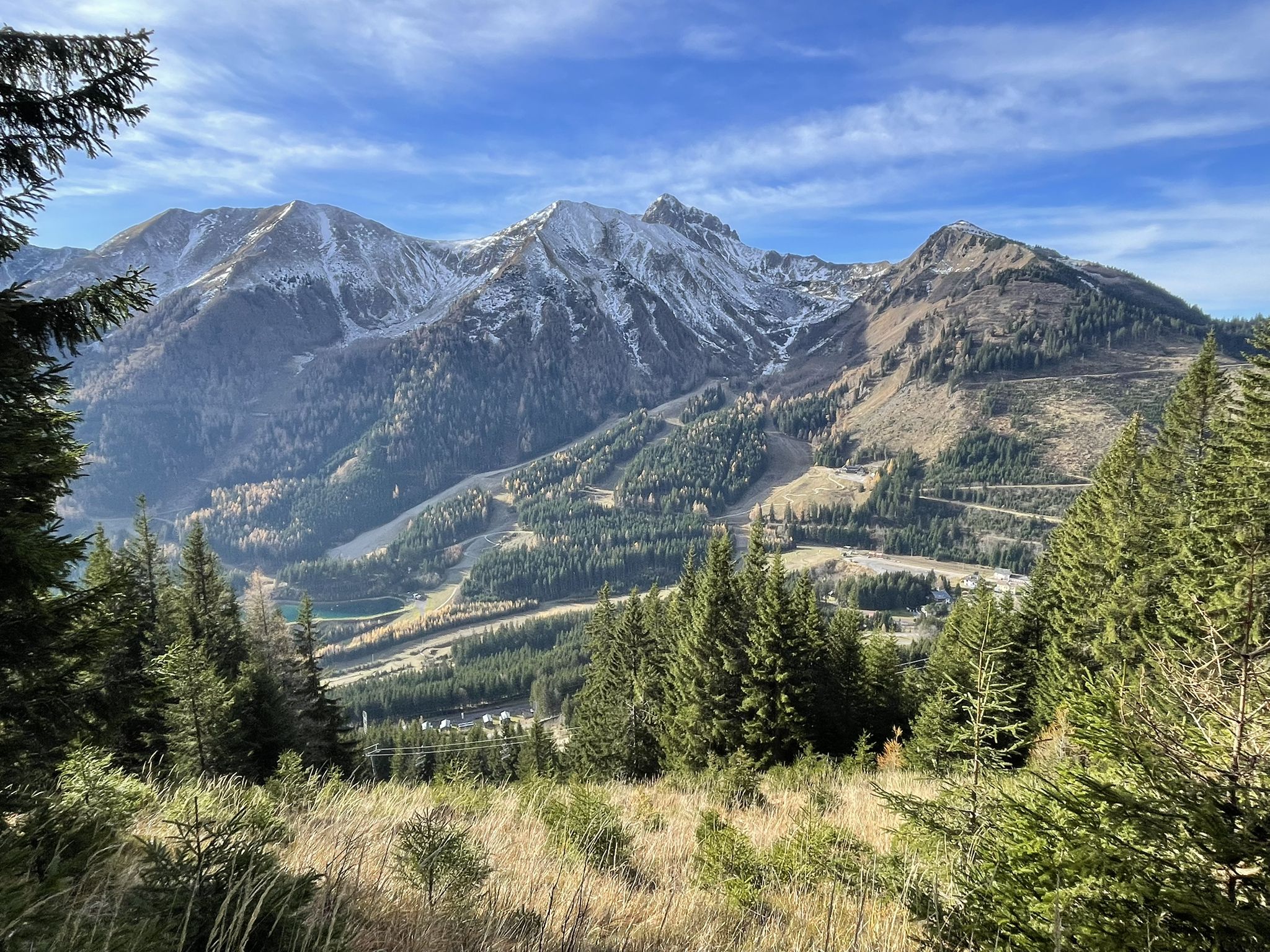 Reichenstein mit Skigebiet