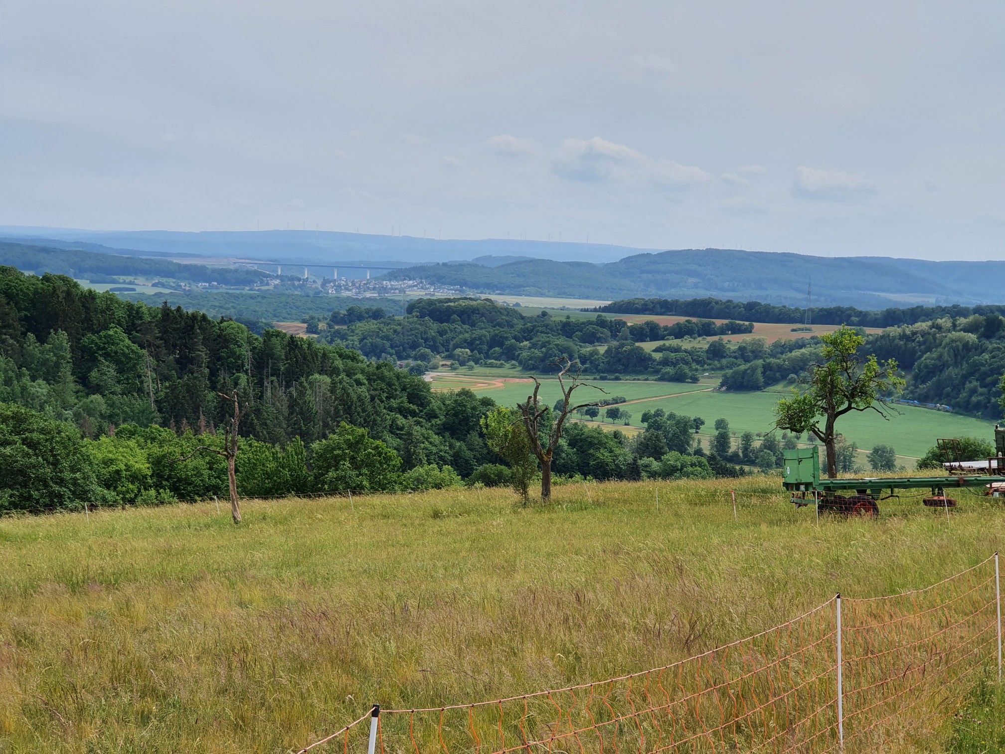 Panorama zum Hochmoselübergang