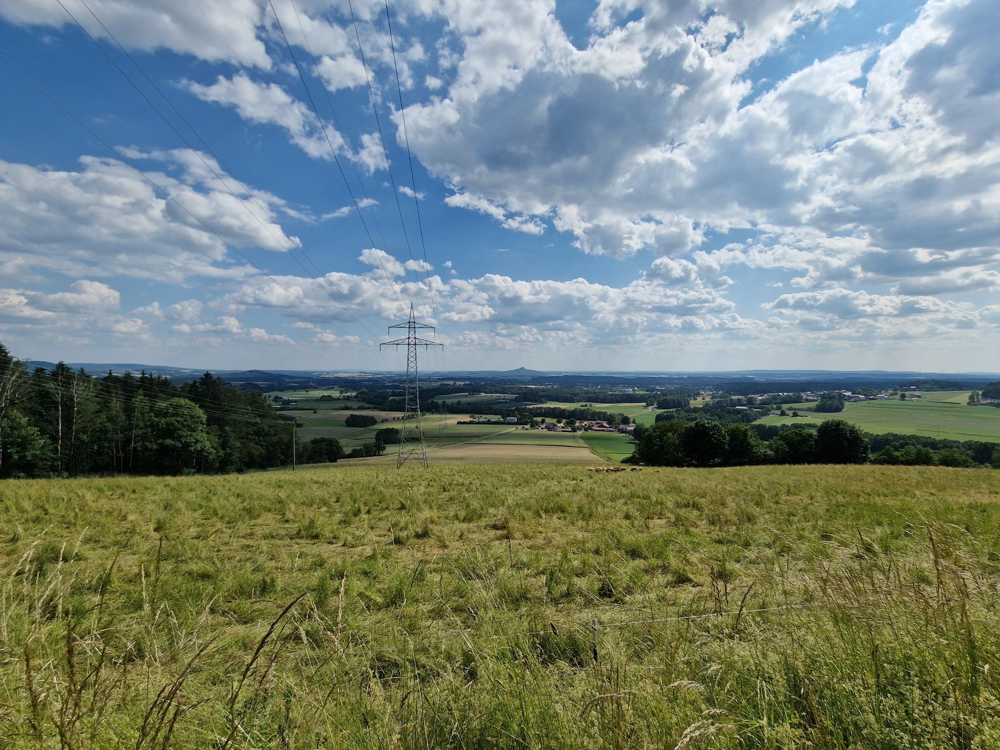 Blick zum rauhen kulm