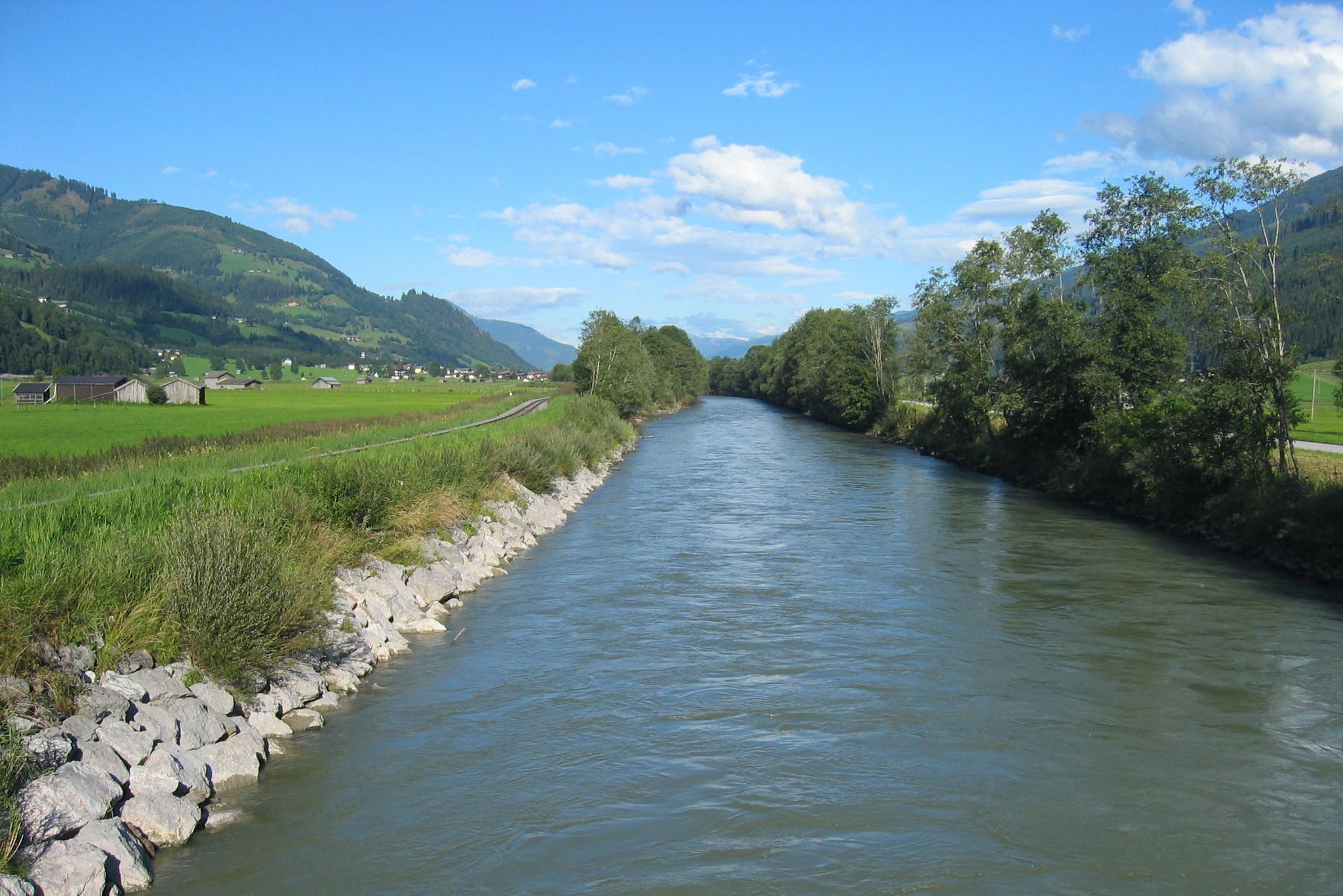 Salzach bei Uttendorf