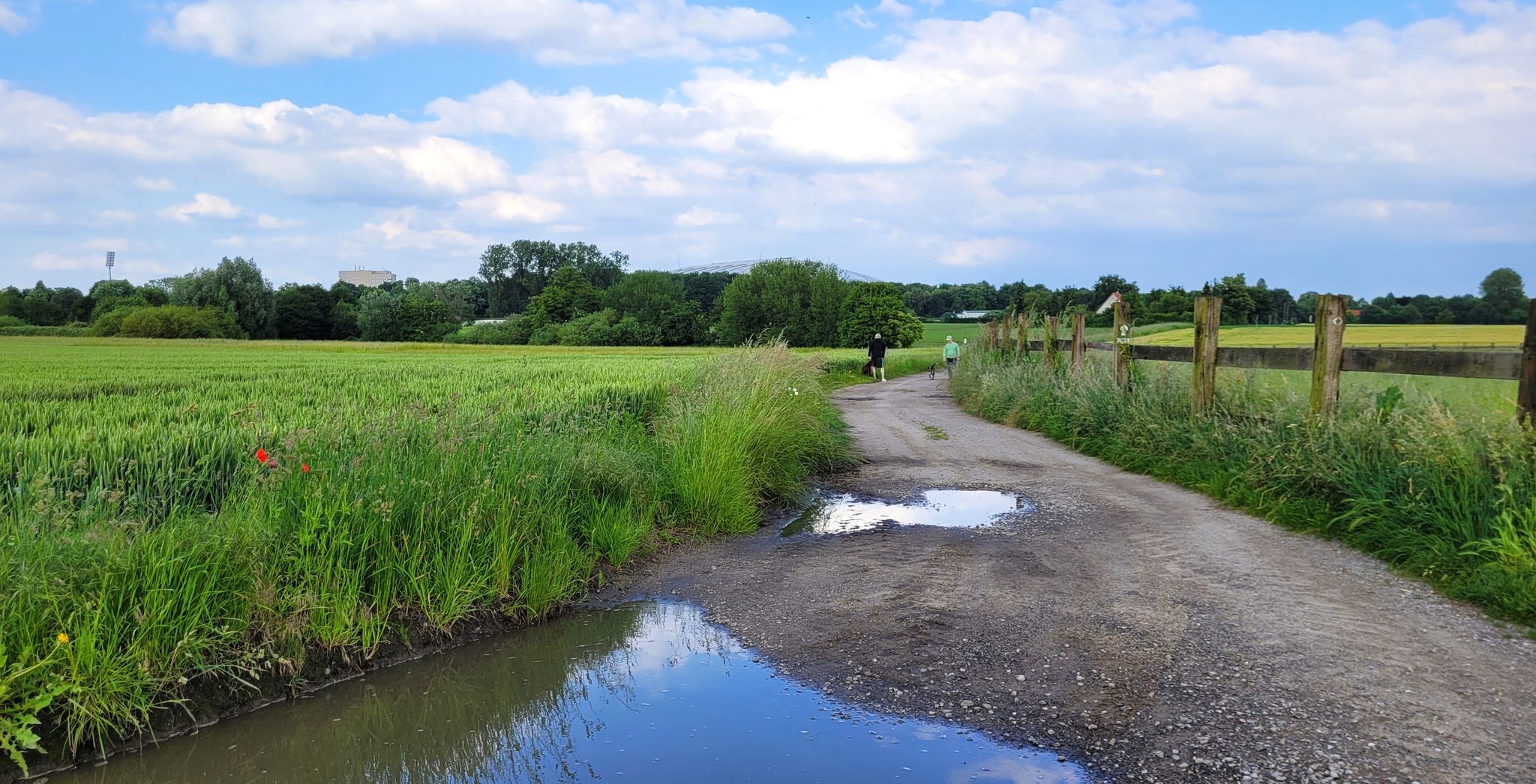 Rabenstraße. In diesem Bereich steht fast immer Wasser
