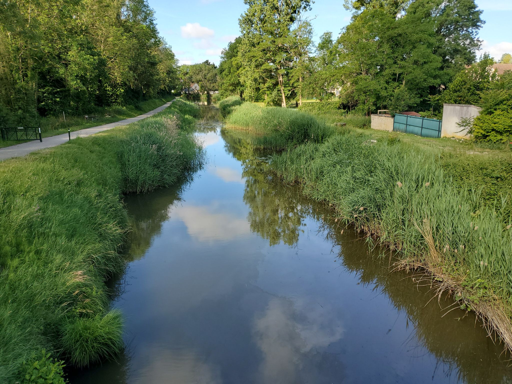 Donnery - le canal d'Orléans