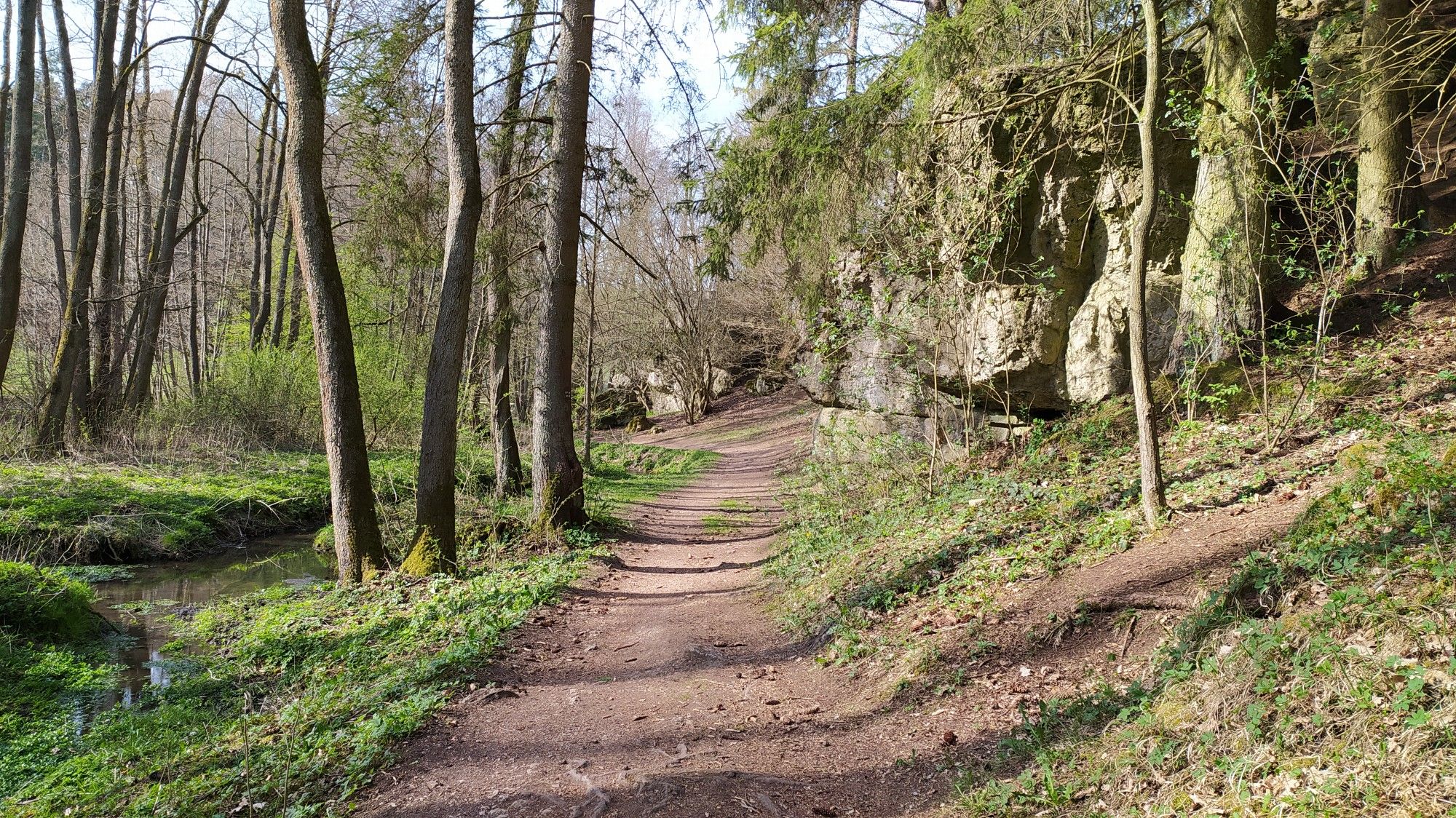 Trail zu den  "Sieben Quellen"