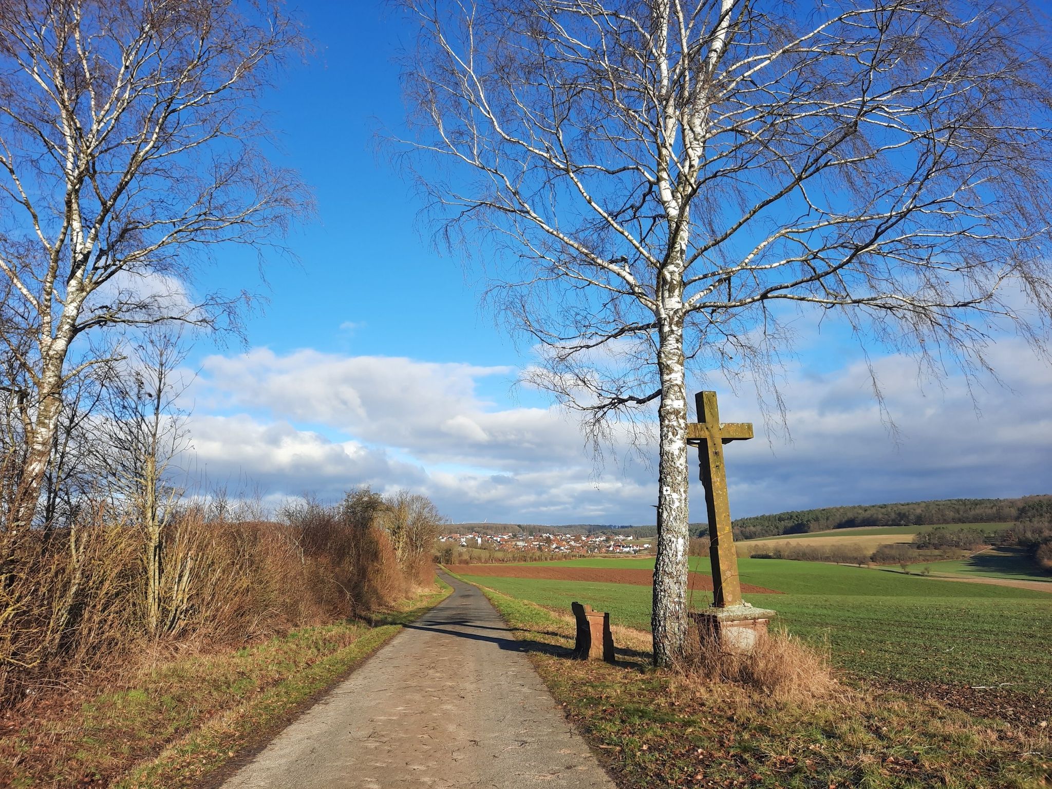 Blick Richtung Rottershausen