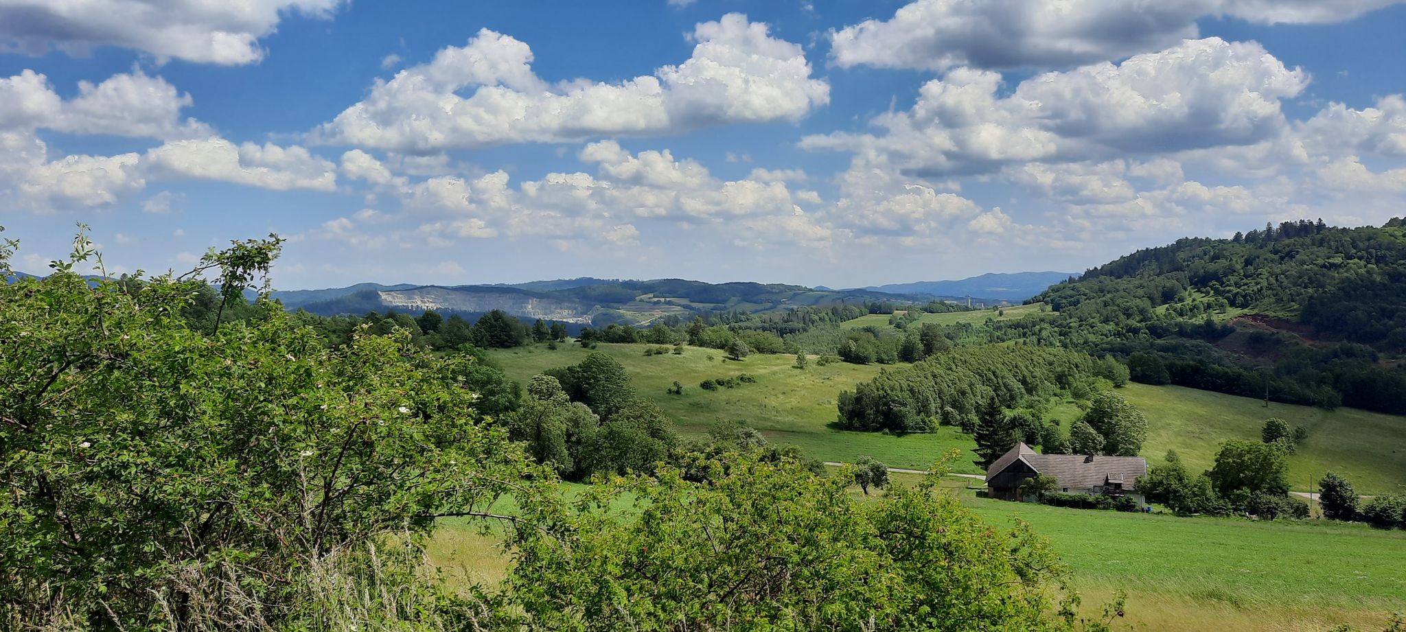 Blick su Kohlebergwerk