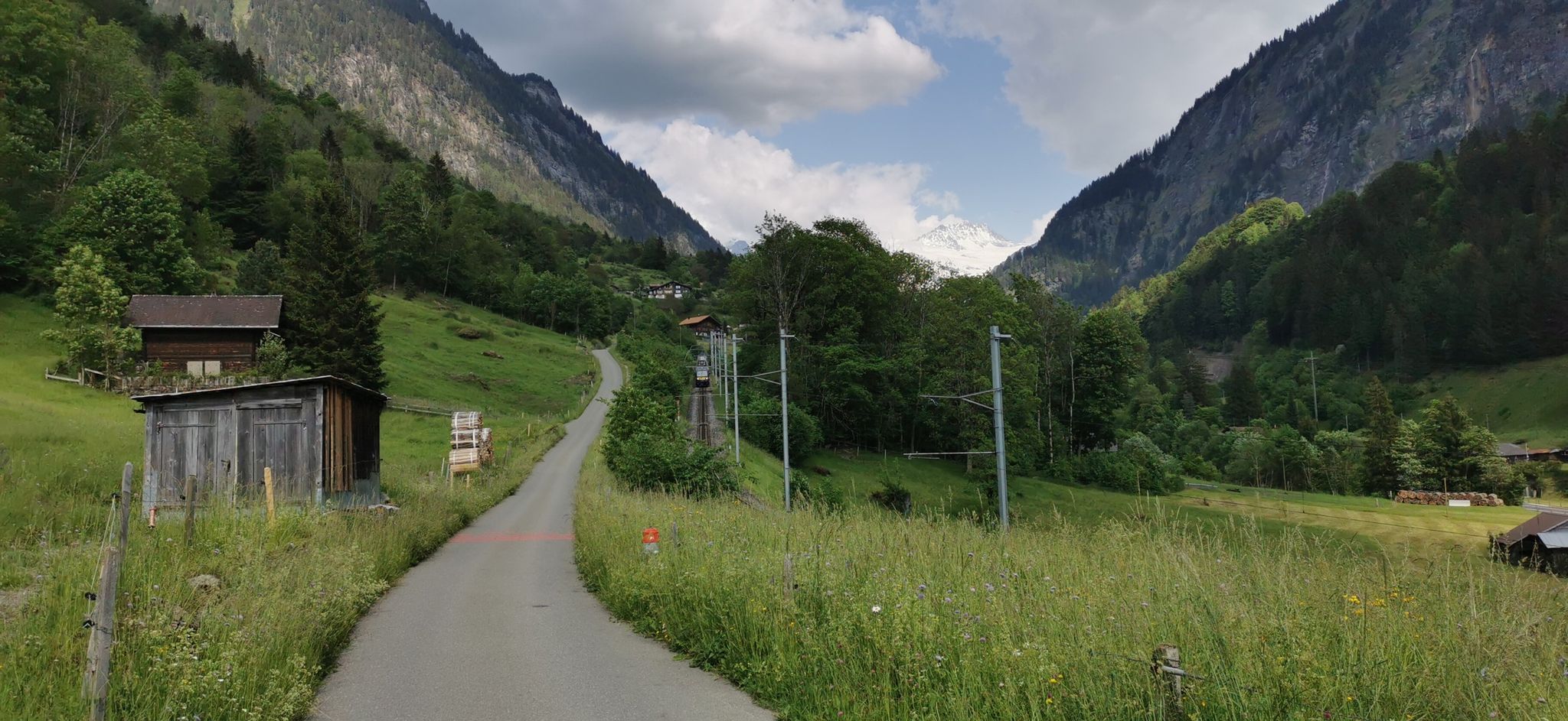 letzter steiler Anstieg Lütschental