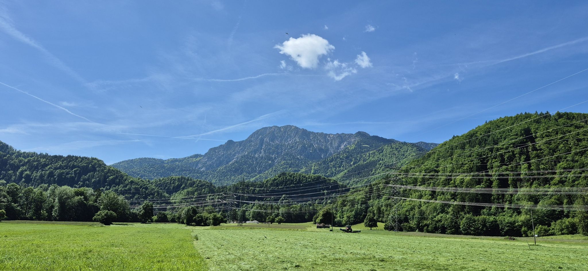 Herzogstand  und ein weißes Wölkchen