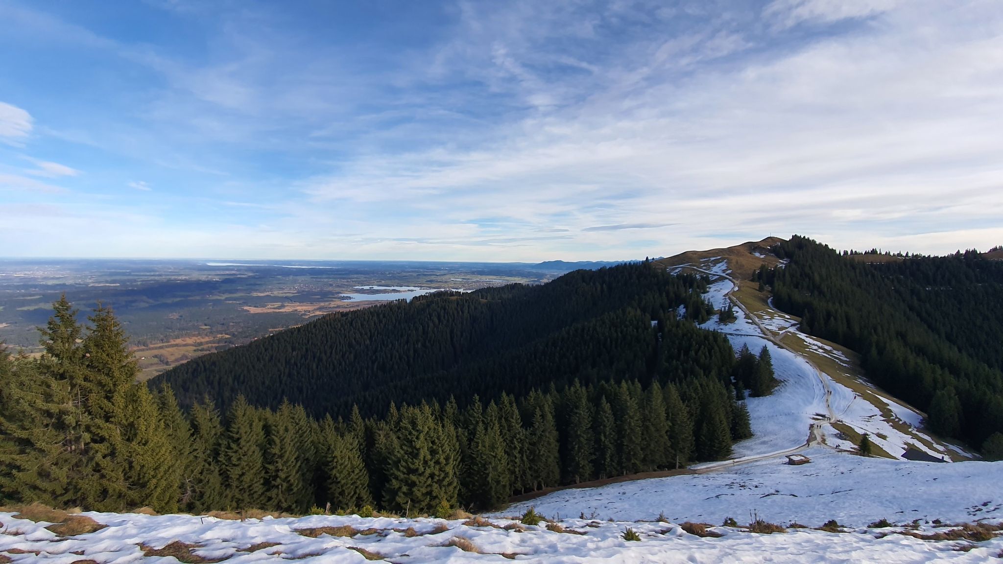 Aussicht vom mittleren Hörnle
