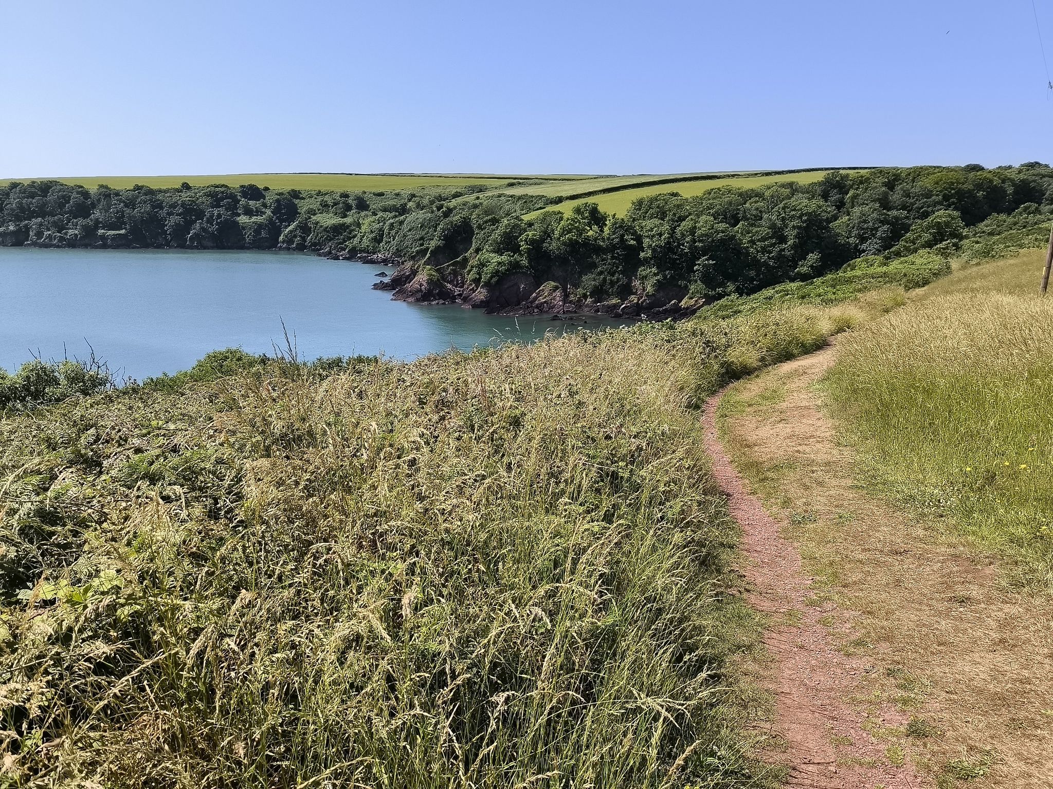 Just the the beautiful little coves along the way.