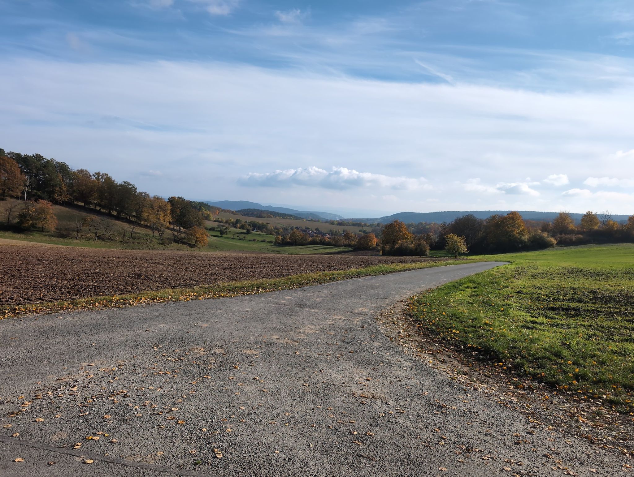 schöner Blick von groschwitz nach Schwarza, Saalfeld