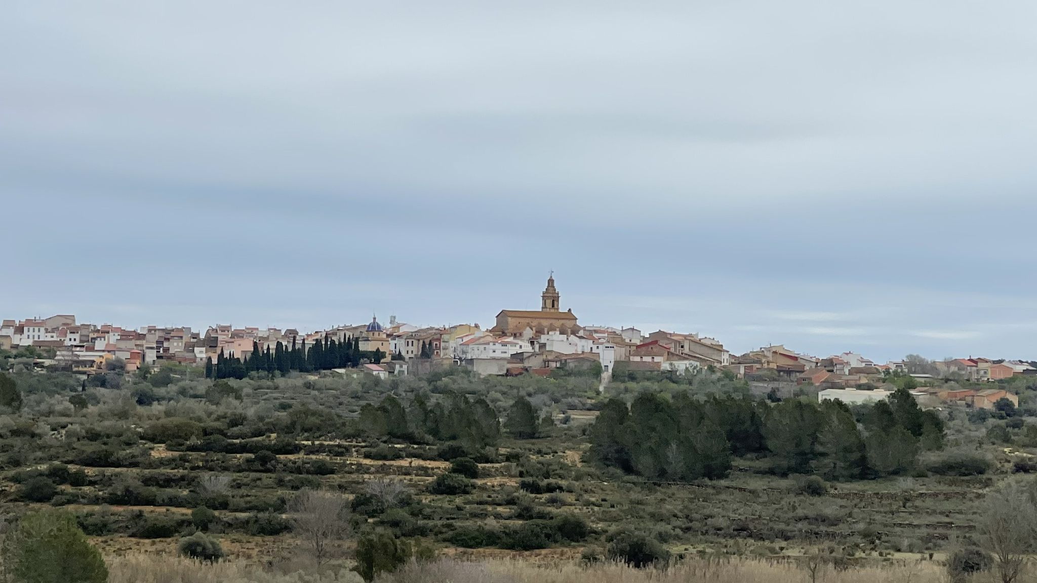 Vilanova d'Alcolea aus der Ferne