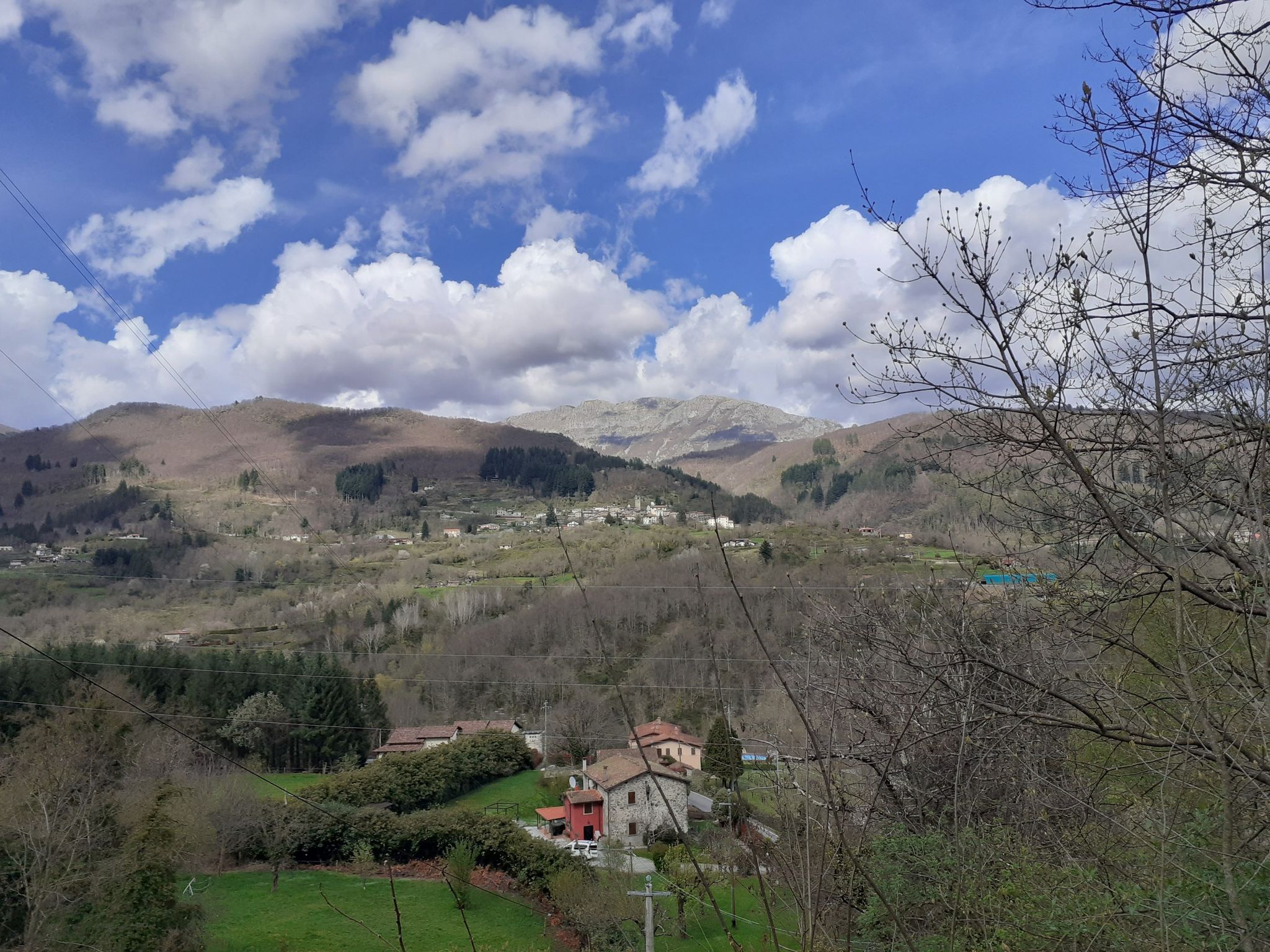 Sillicagnana vista da Camporgiano