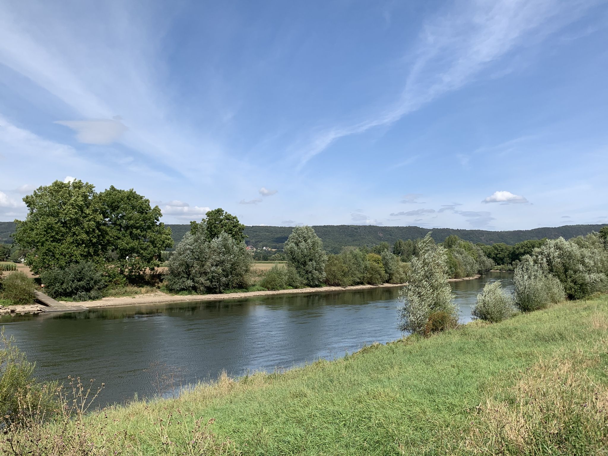 direkt an der Weser