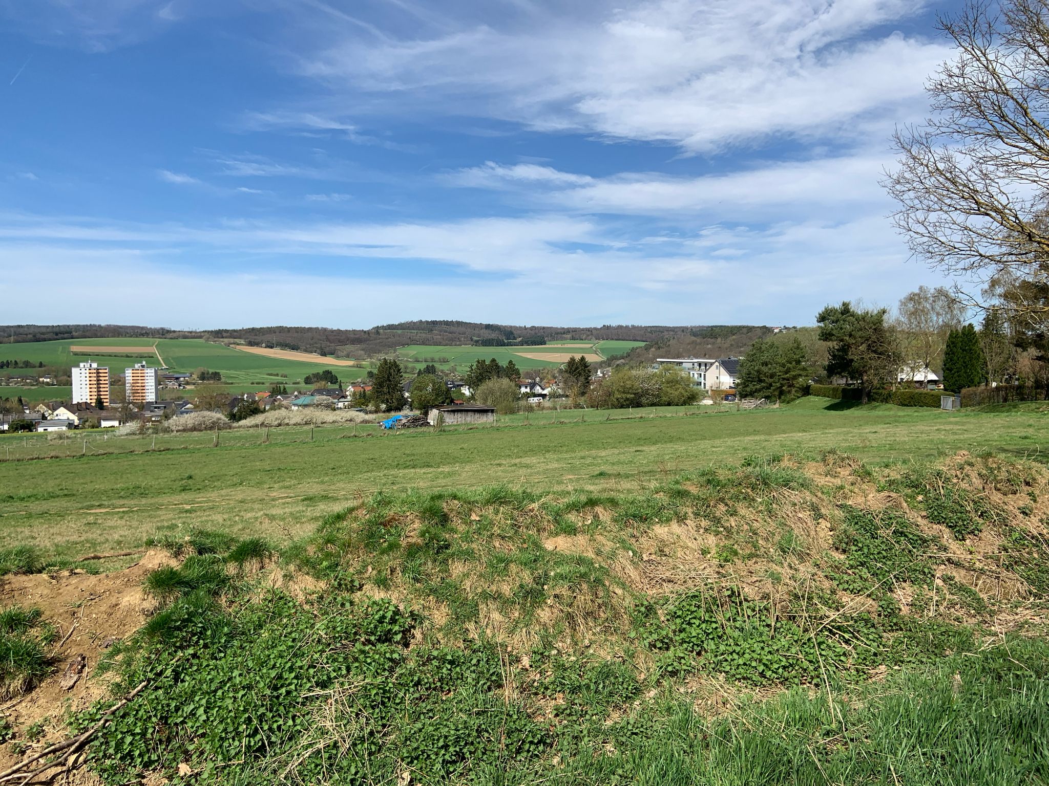 Blick auf Wehen