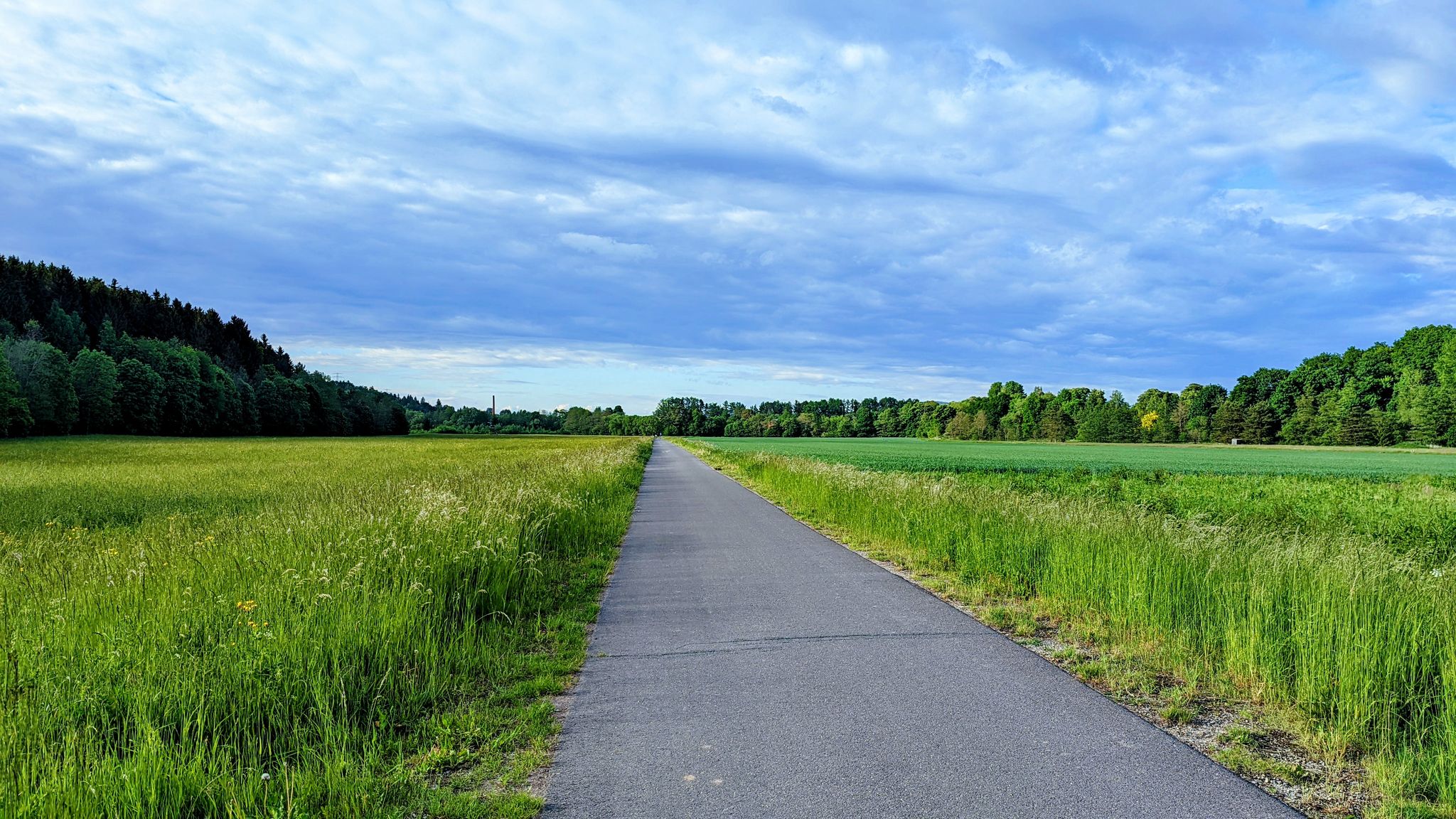 Ein scheinbar nie enden wollender Radweg!