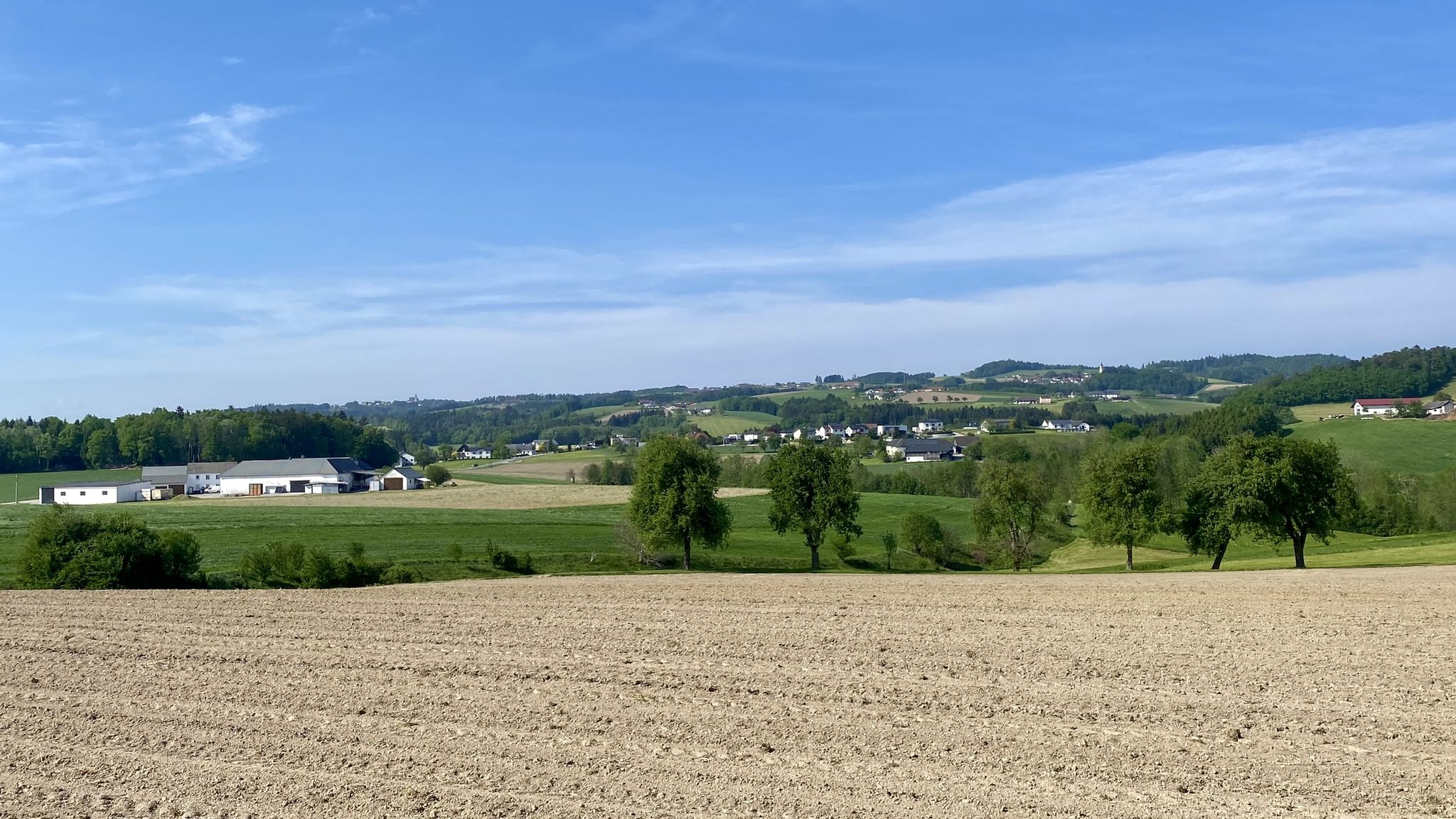 Mitterberg: Windhaag, links oben Allerheiligen