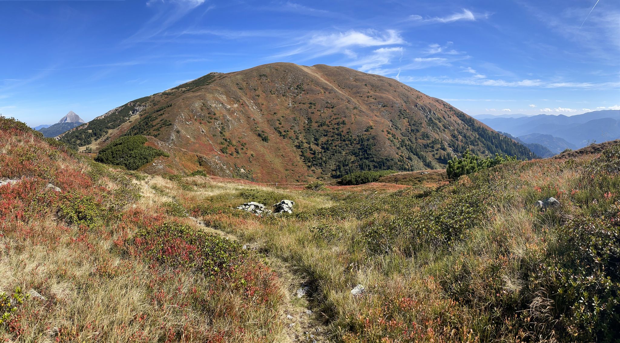 Blick zurück zum Leobner