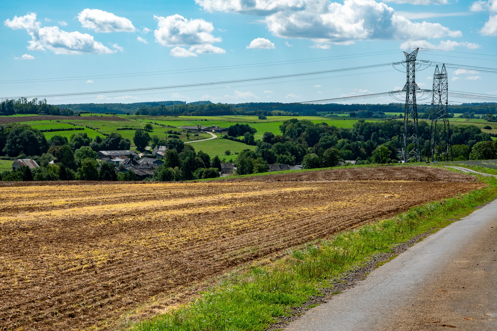 panorama richting Bossus-lès-Rumigny