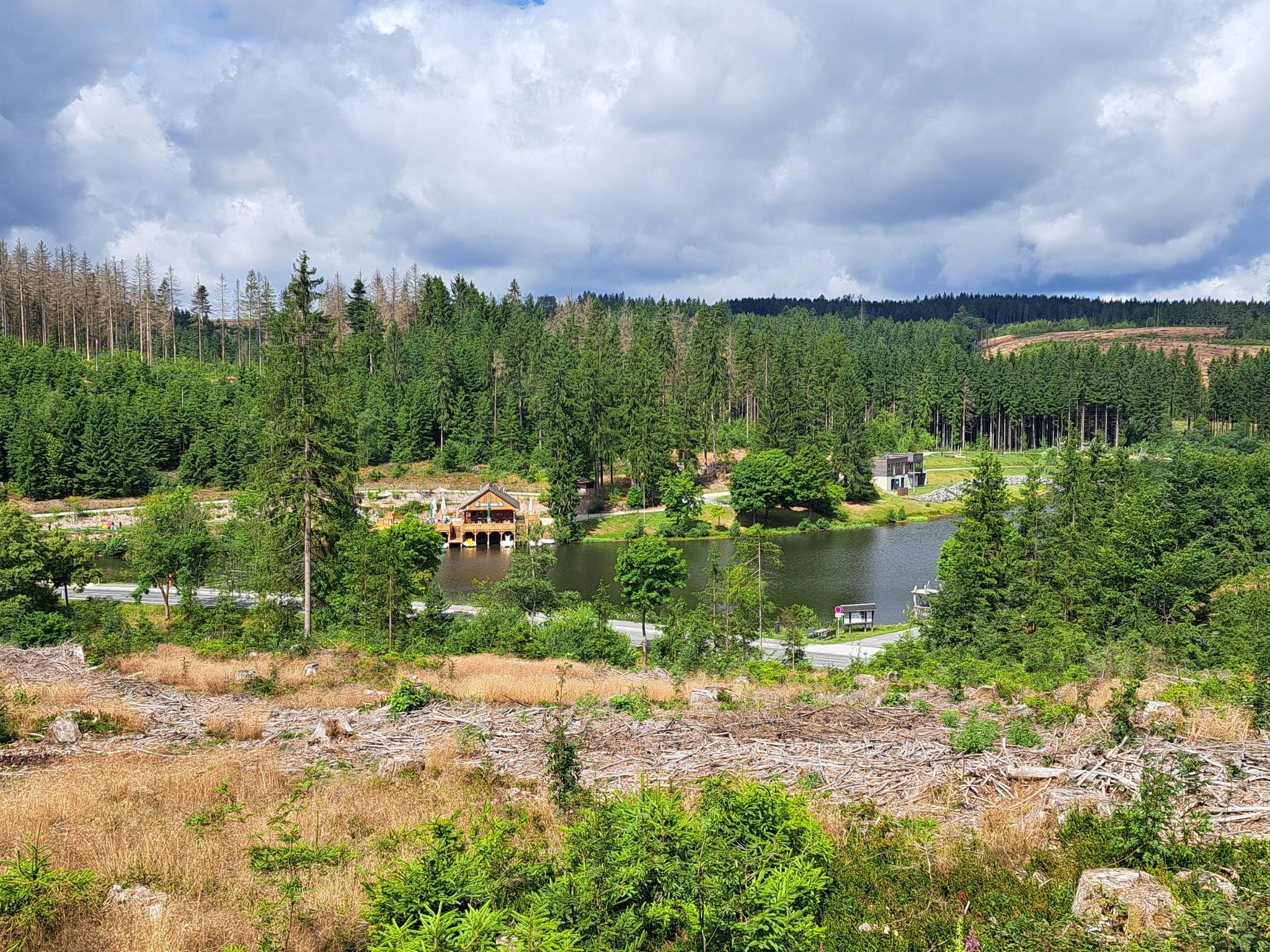 Blick auf den Ölschnitzsee