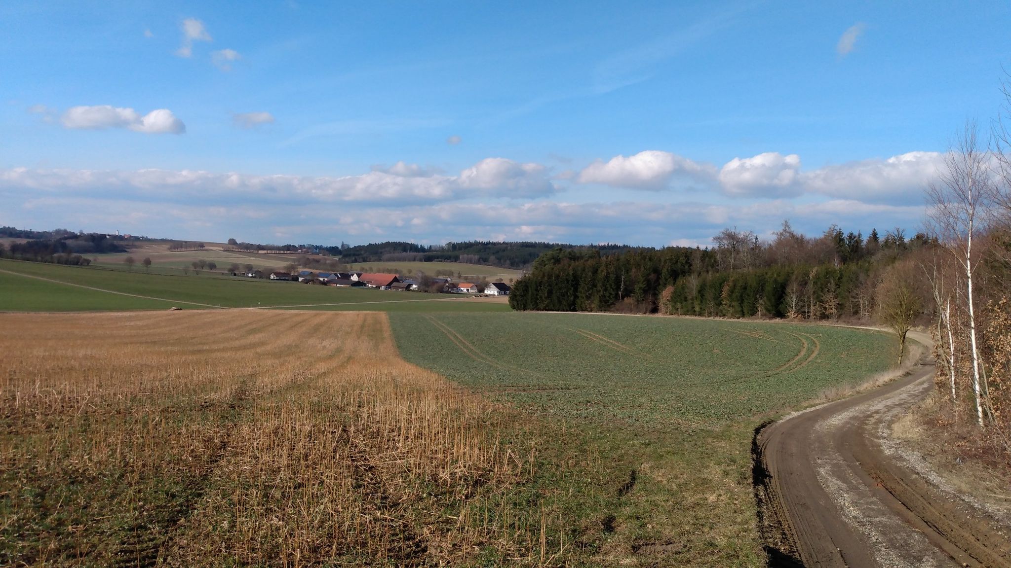 Blick auf Kühnhausen
