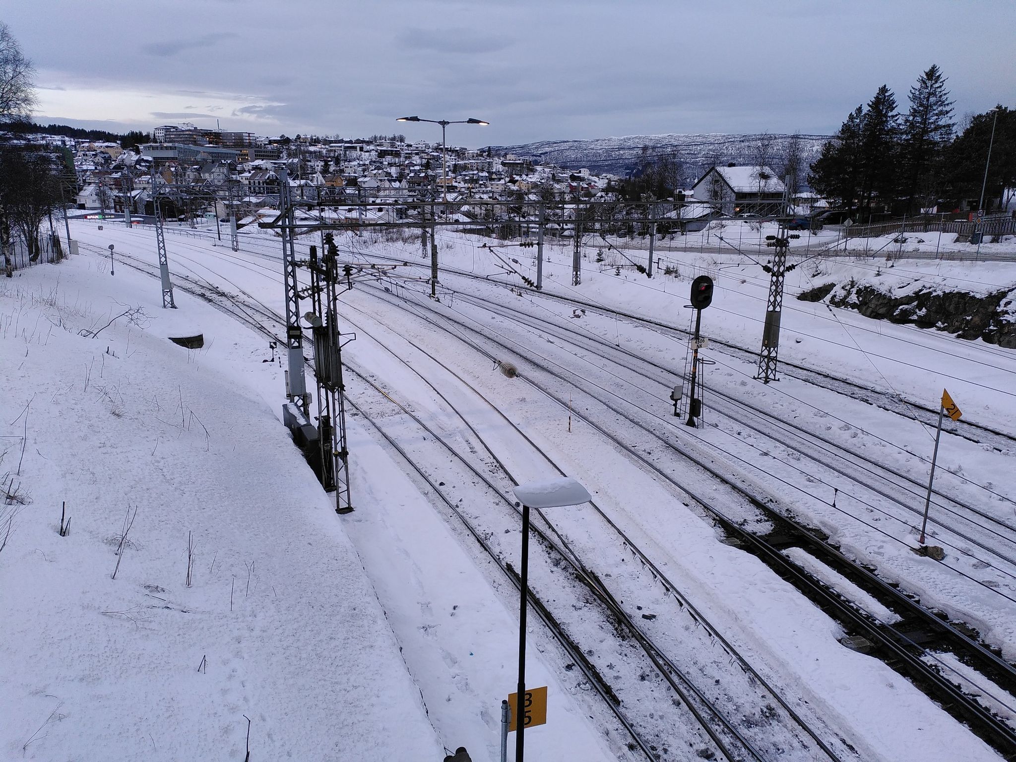 view on the rails
