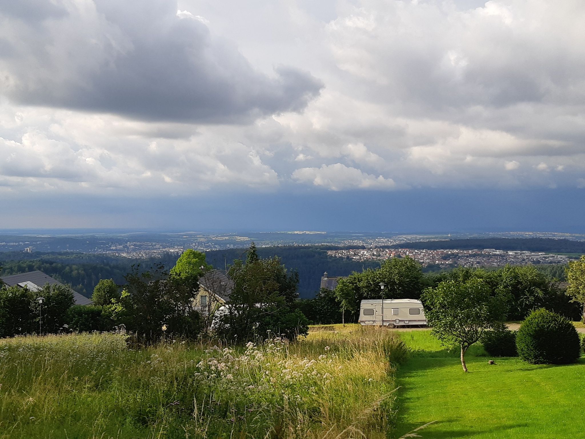 Das Unwetter nähert sich...