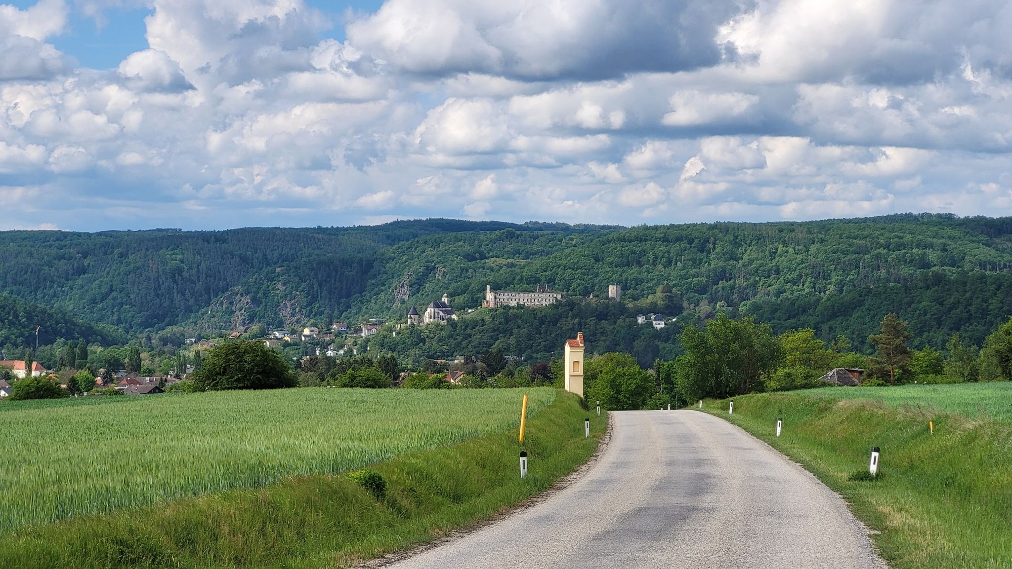 die Burg Gars mal aus einer anderen Perspektive