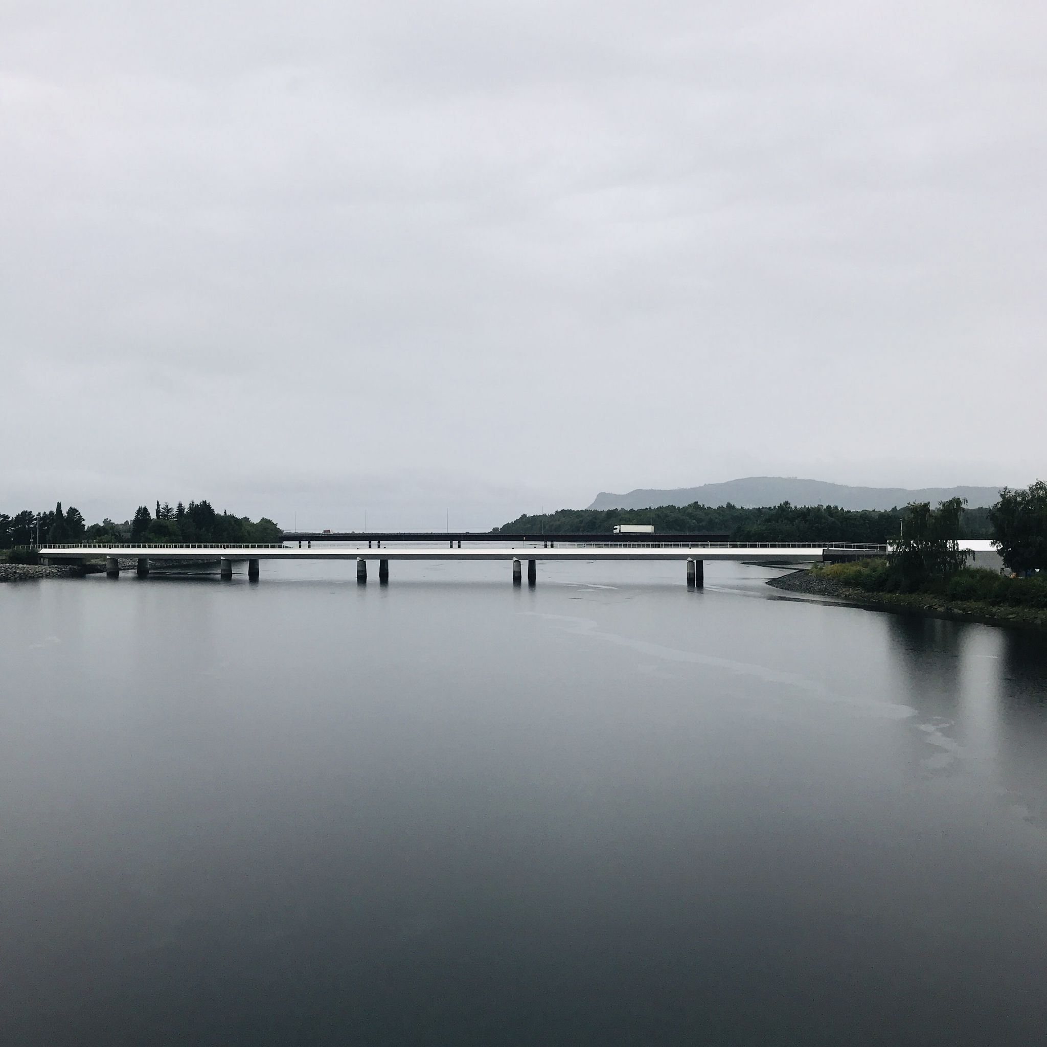 Blick über den Stjørdalselva