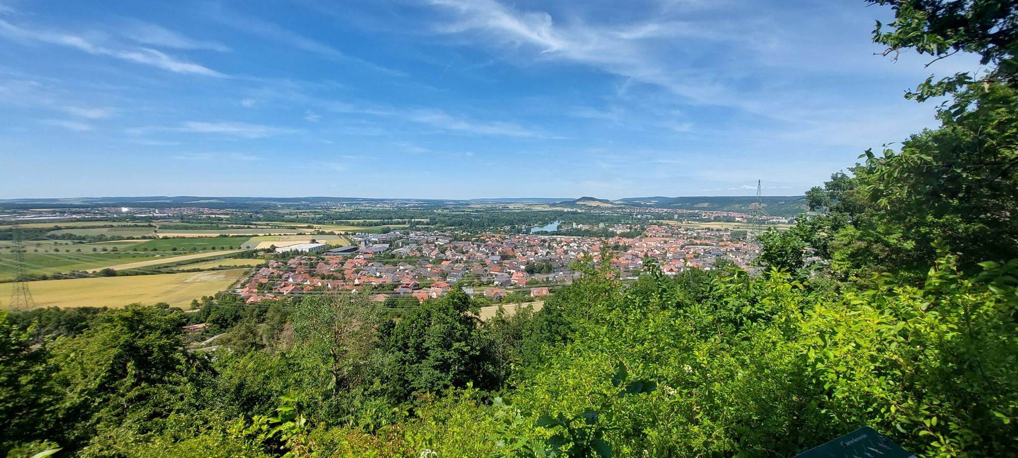 Blick vom Hermannsberg