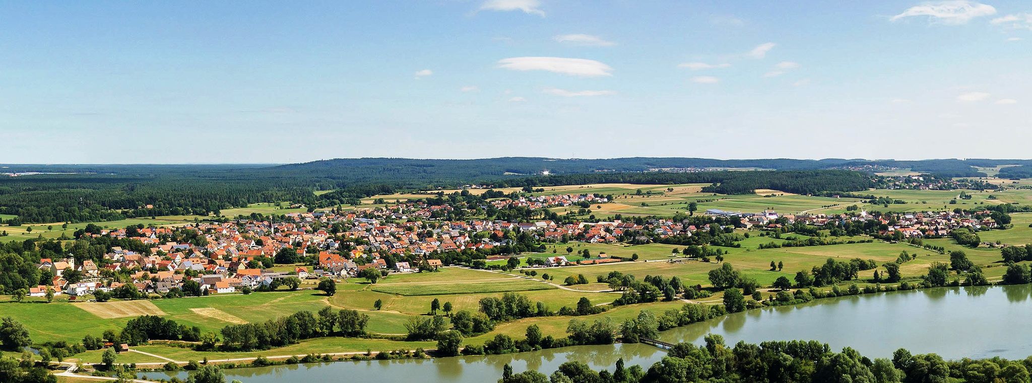 Panoramaaufnahme Muhr a.See