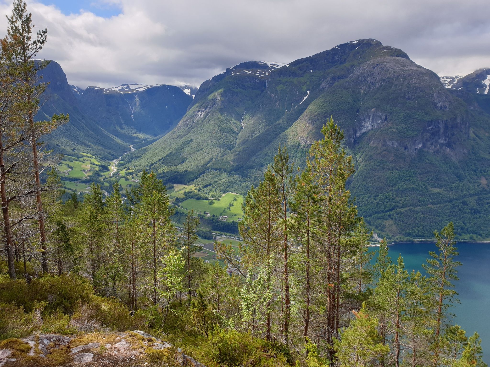 Ausblick auf Fresvik