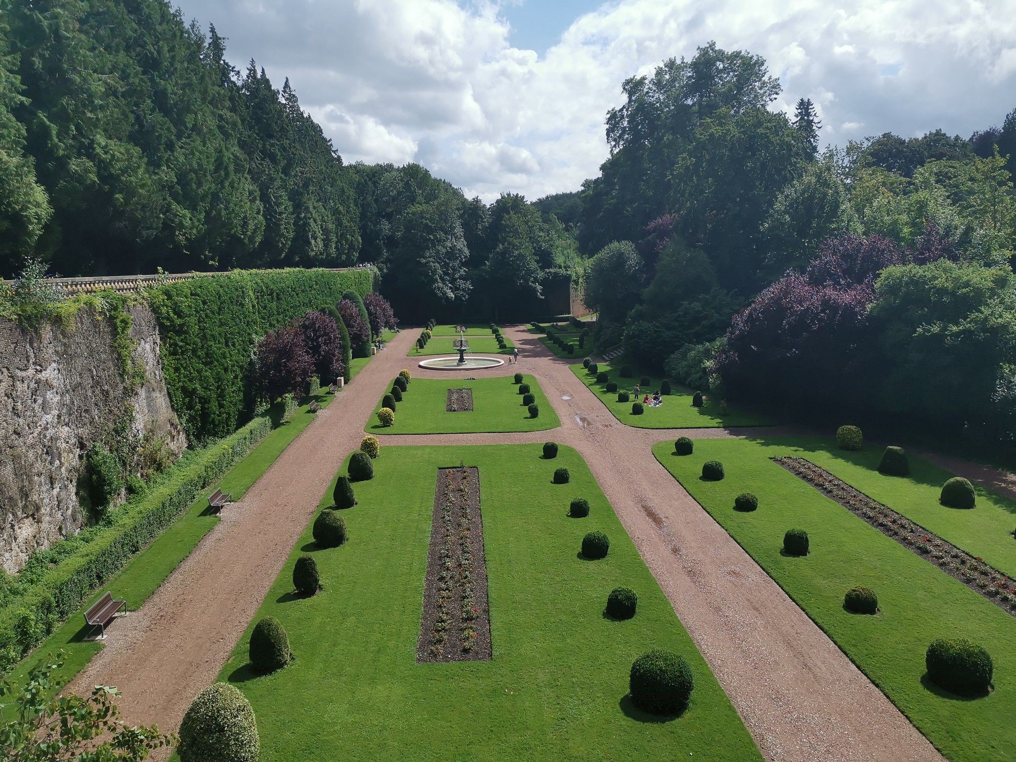 Jardin PUBLIC de Saint Omer, Frankreich