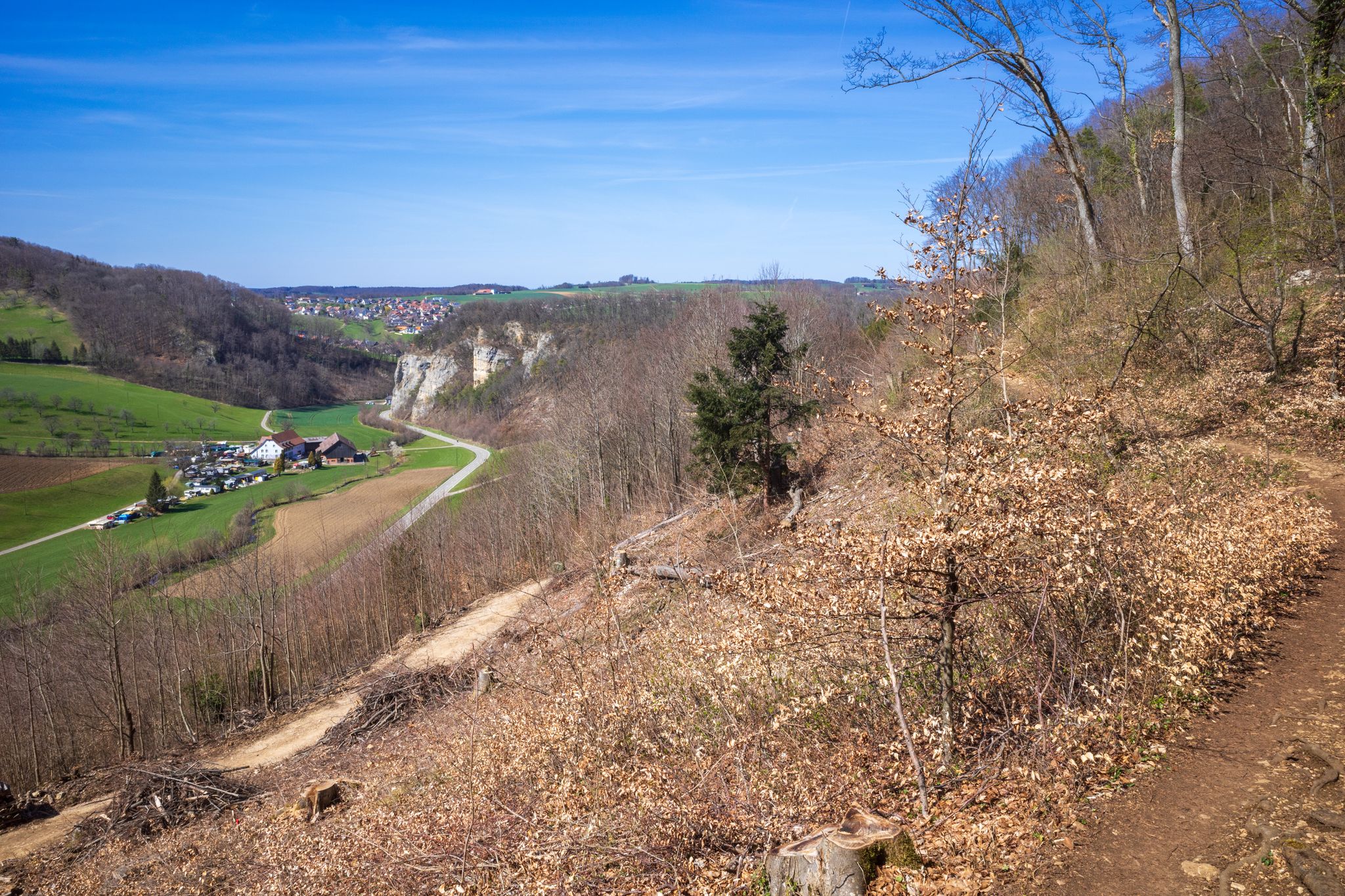 Blick nach Buckten