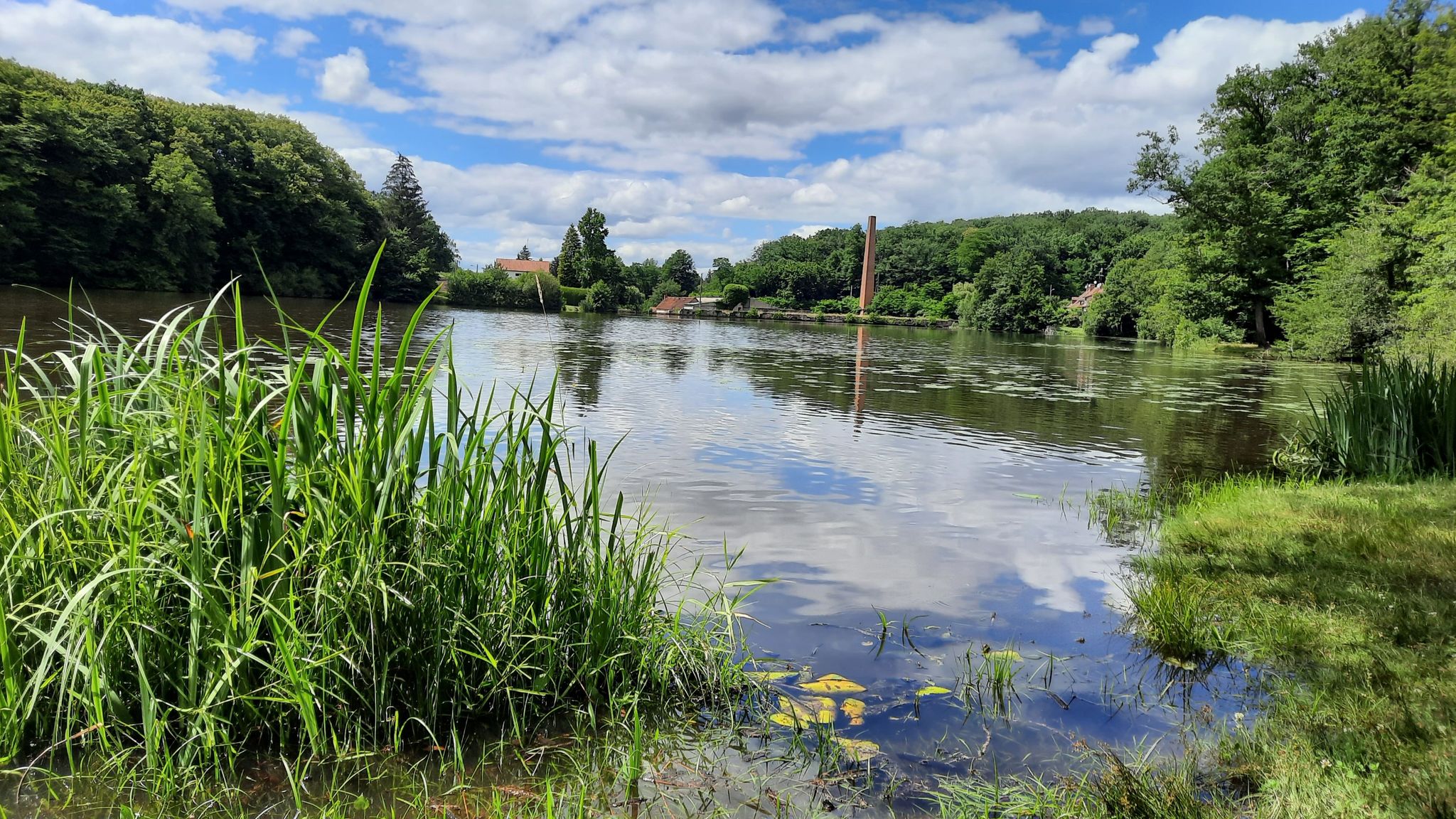am Etang kurz vor dem Ziel