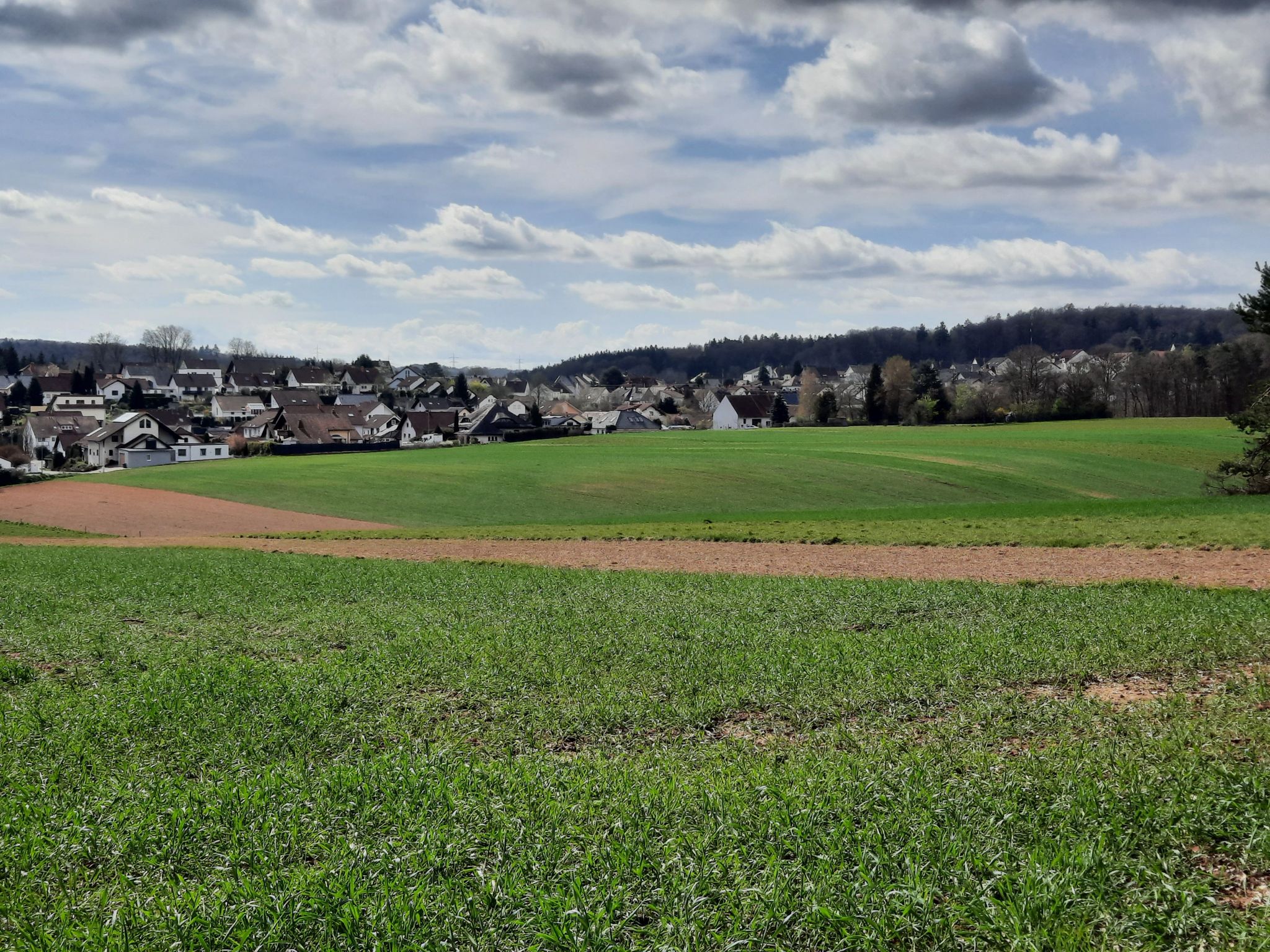 Blick auf Bechhofen