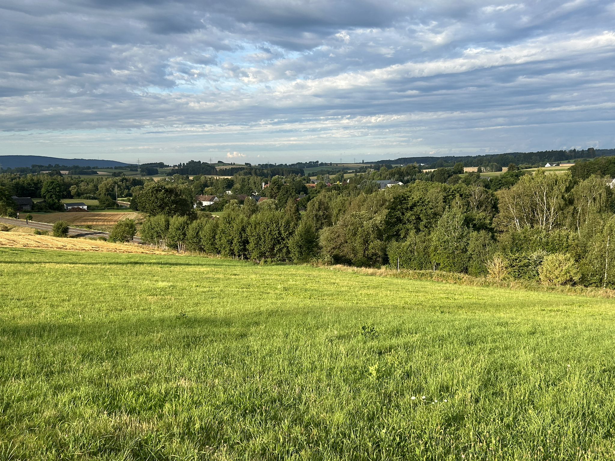 Blick auf Fattigau.