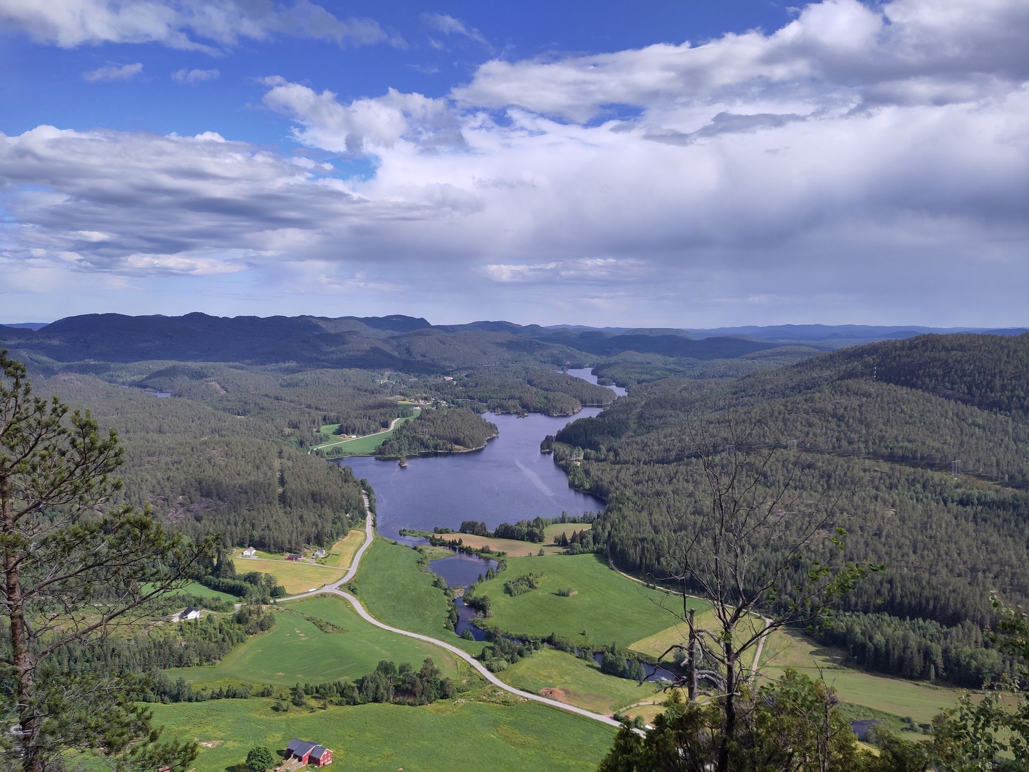 View from Nåsnibben