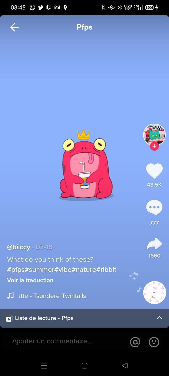 user avatar