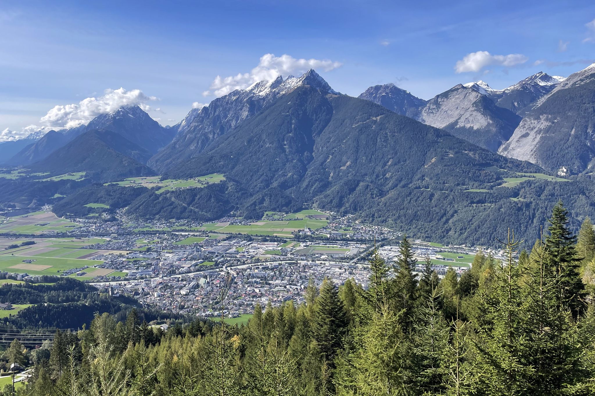 Hochnissl über Schwaz