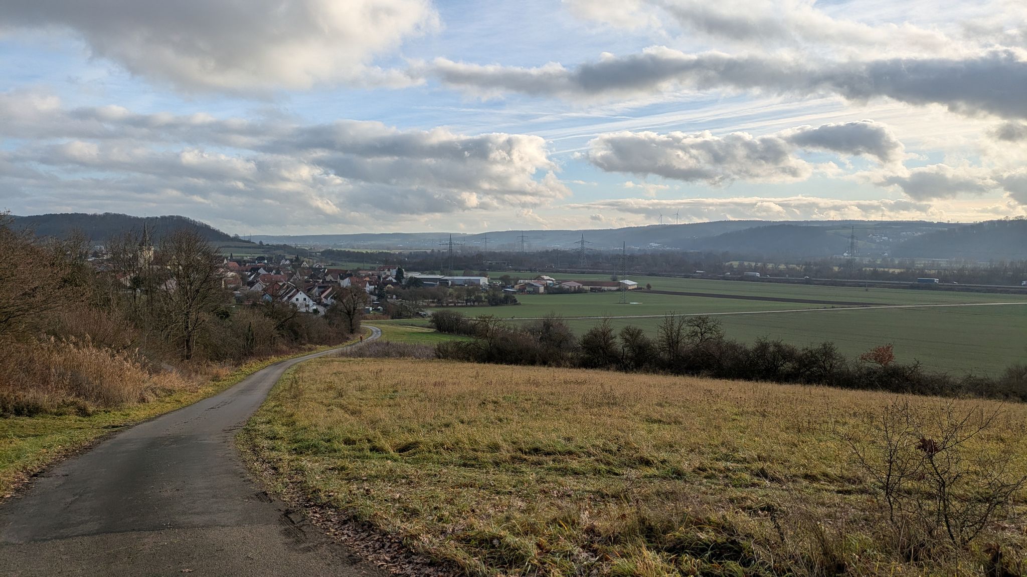 Blick auf Stettfeld