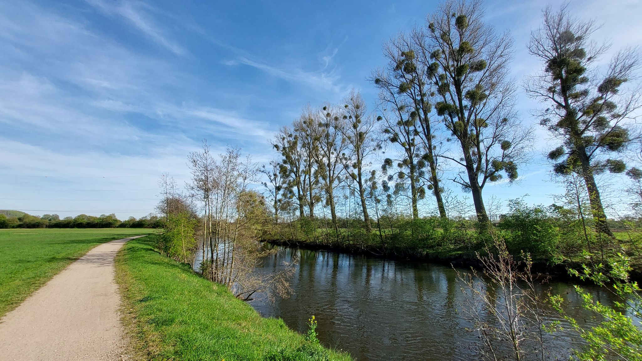 Schöner Blick auf die Rur