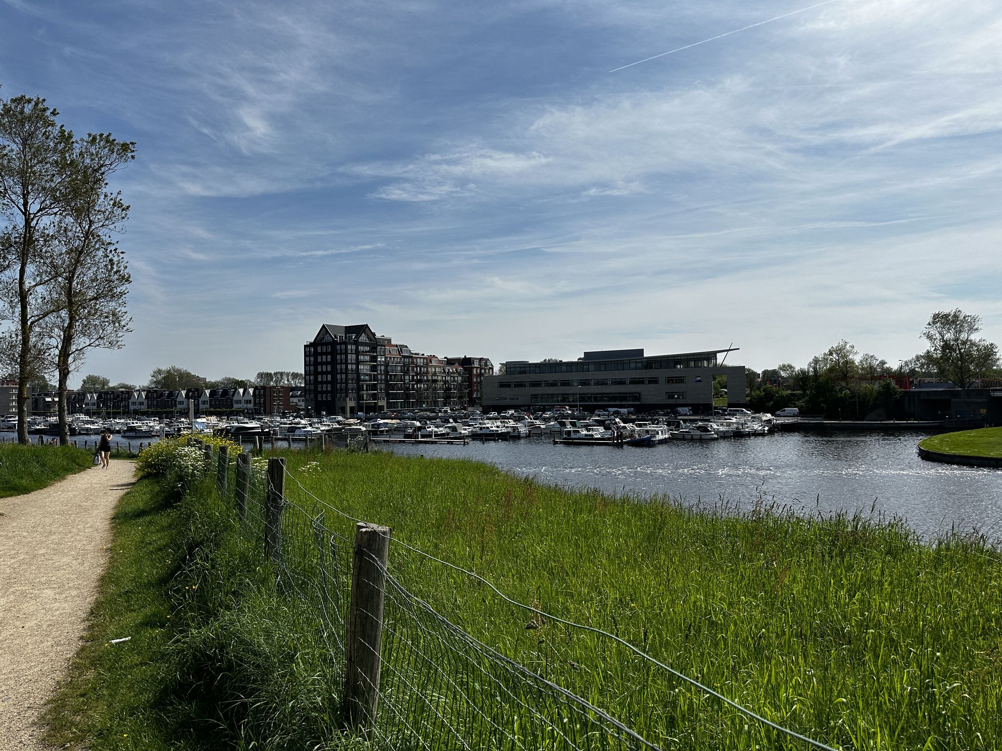 Blick auf Jachthaven Katwijk