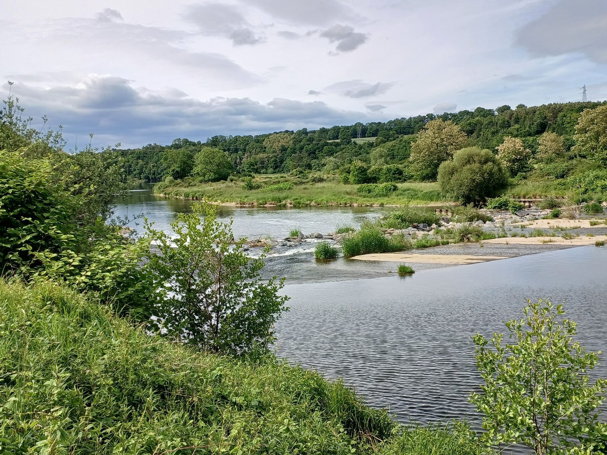 Stromschnellen an der Mosel