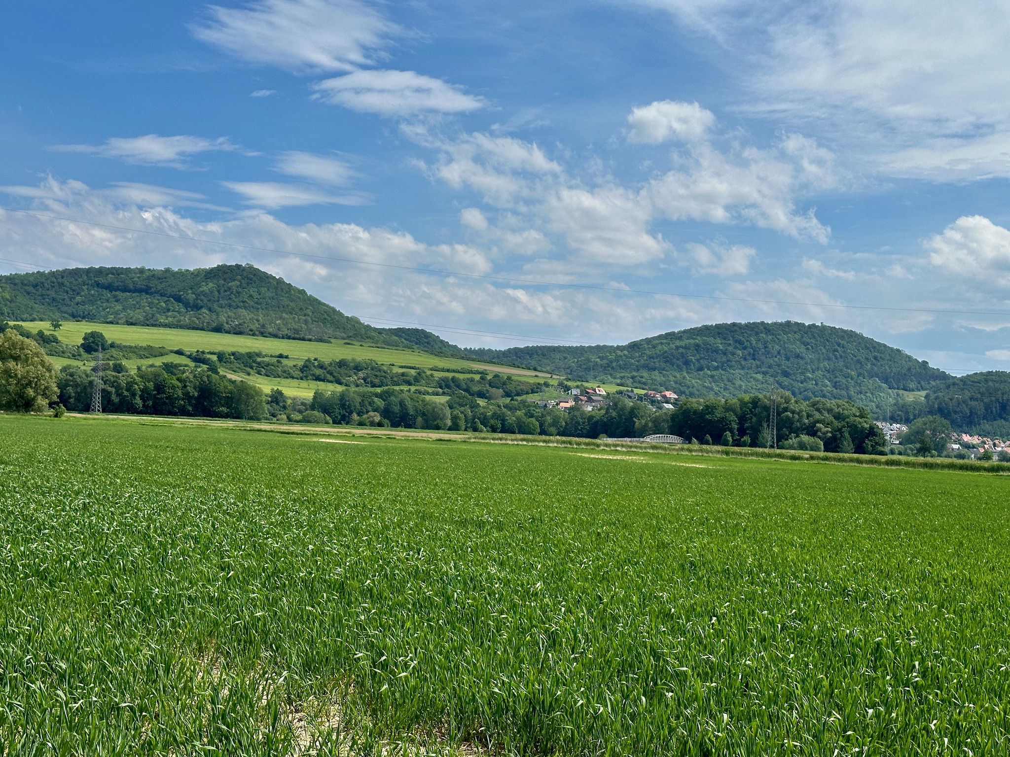 Eine kleine Auswahl der Sieben Berge