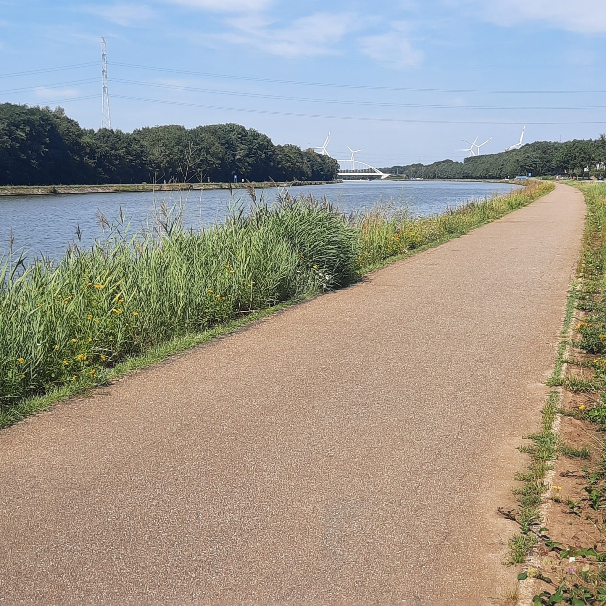 Albert Kanal ... sagt mir jemand aus Stuttgart der seit 30 Jahren hier lebt ... geht bis Antwerpen