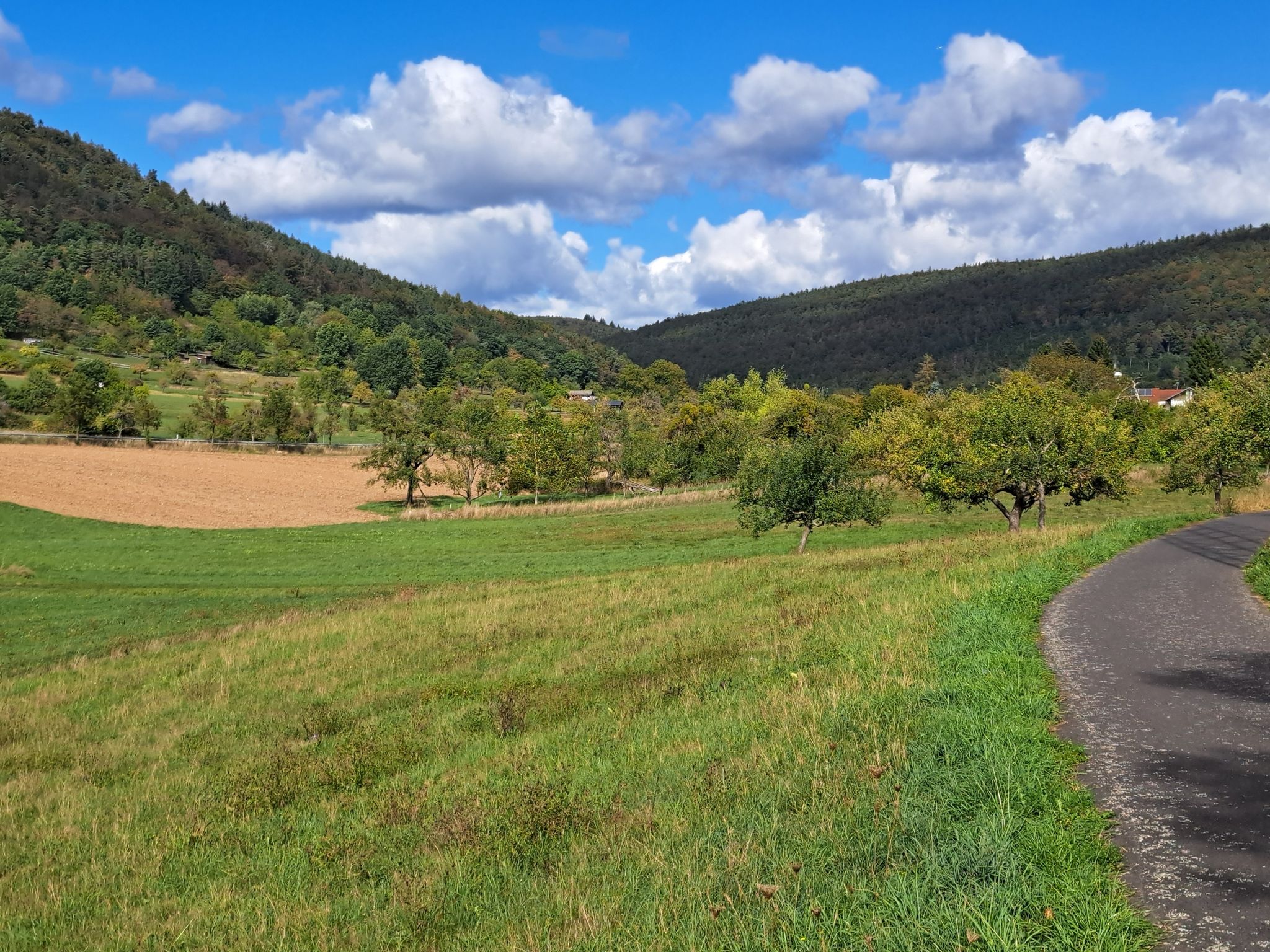 Blick auf den Spessart