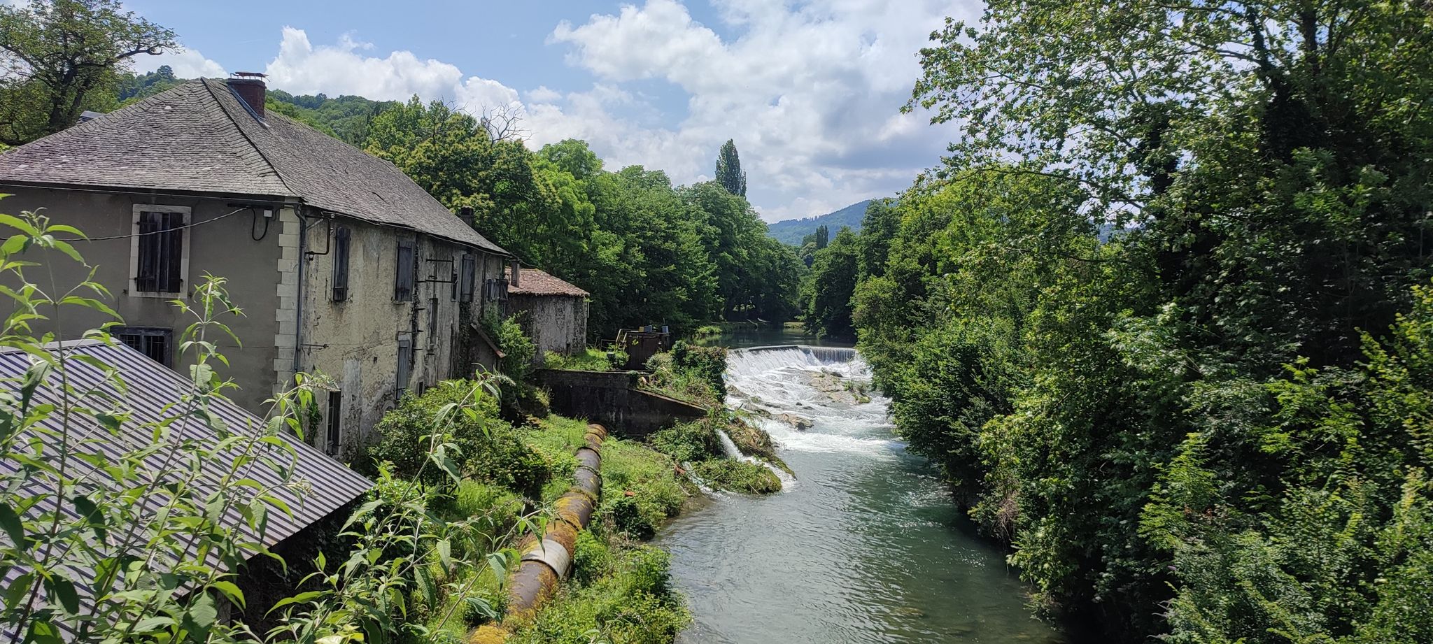 alte Mühle an der Lez